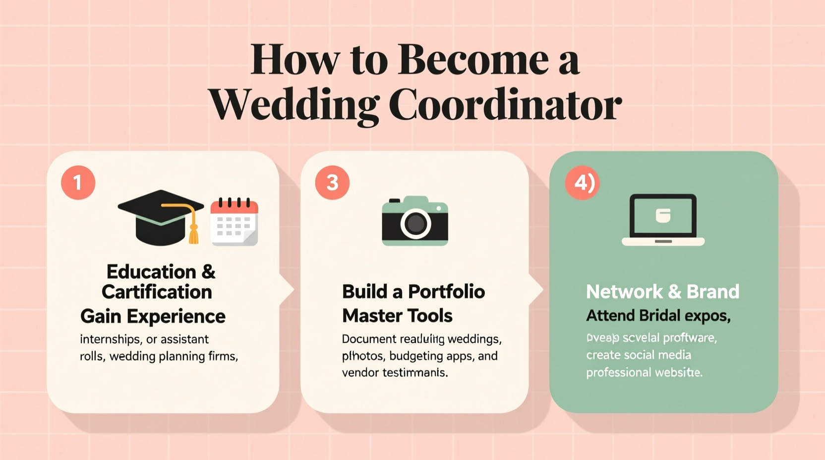 how to be a wedding coordinator