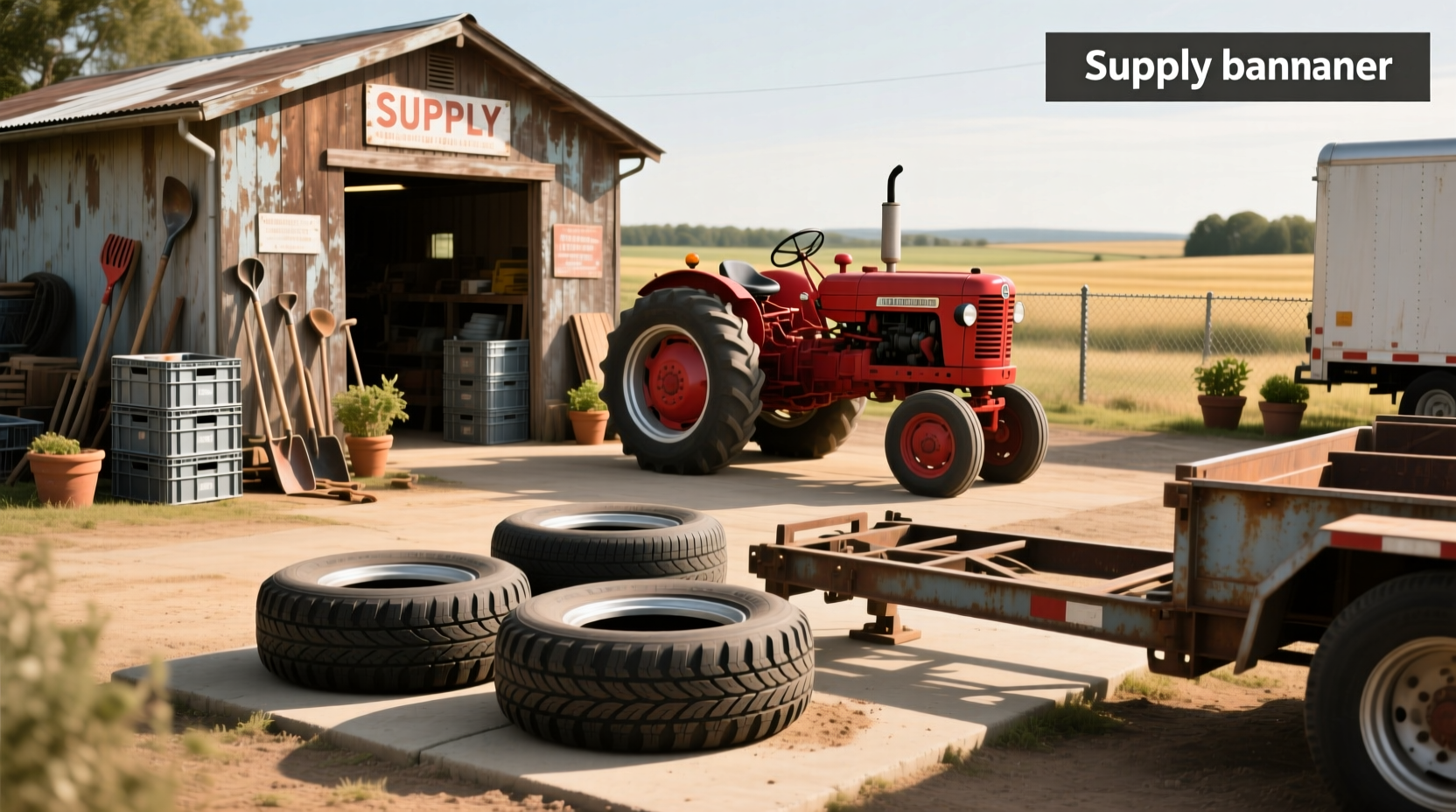 How to Choose the Right Tractor Supply Trailer Tires