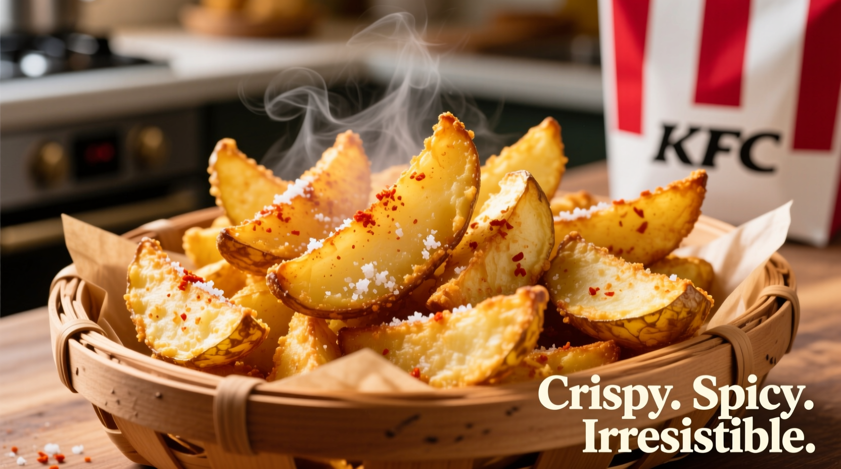 kentucky fried chicken potato wedges