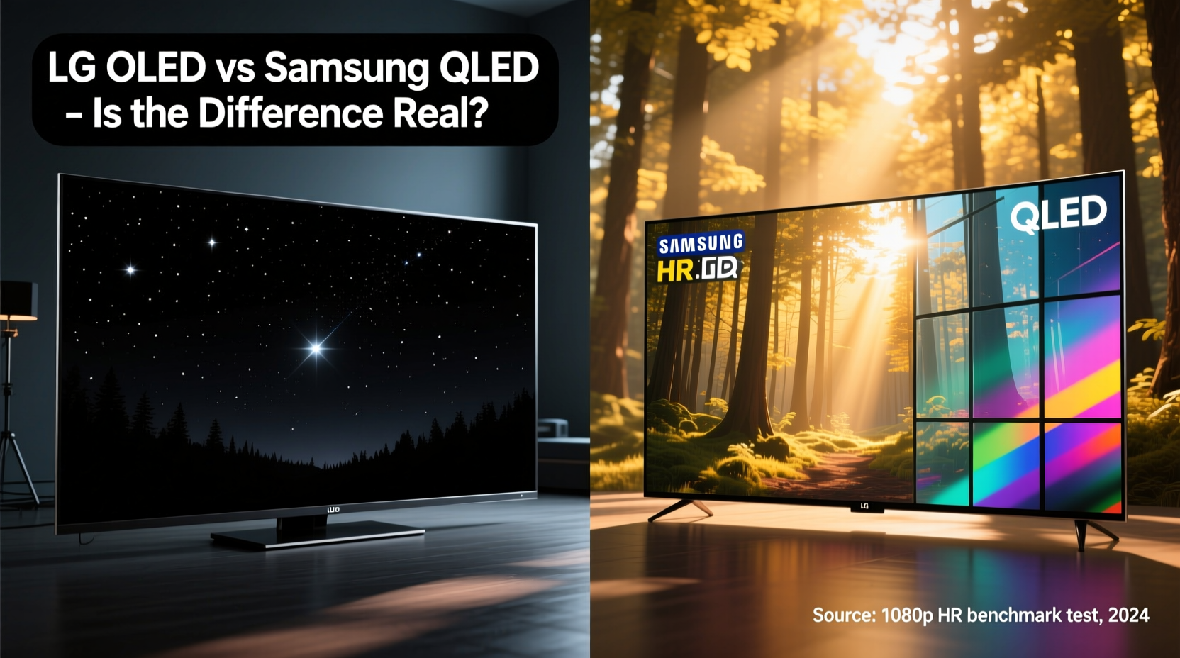 lg oled vs samsung qled is the picture really that different or is it just hype