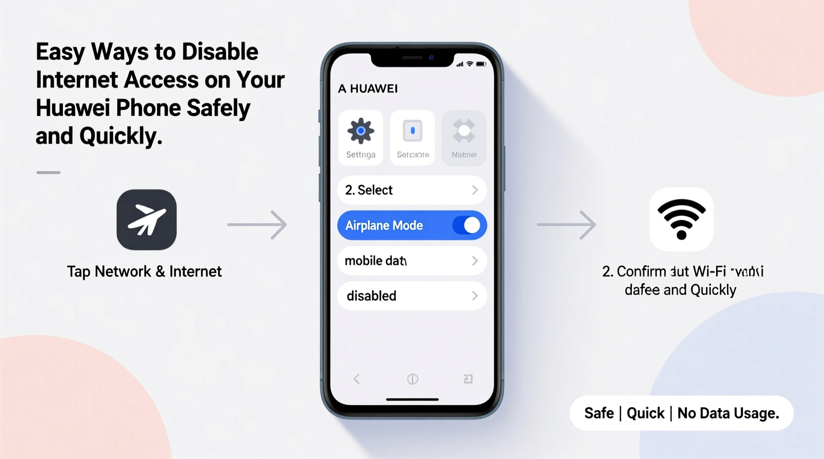 easy ways to disable internet access on your huawei cell phone safely and quickly