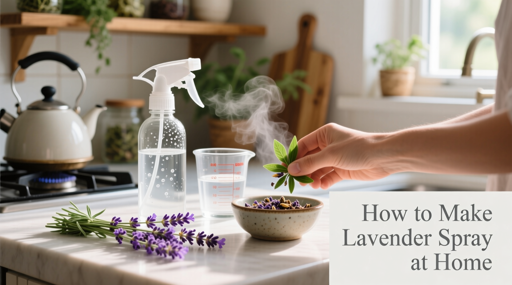 How to Make Lavender Spray at Home