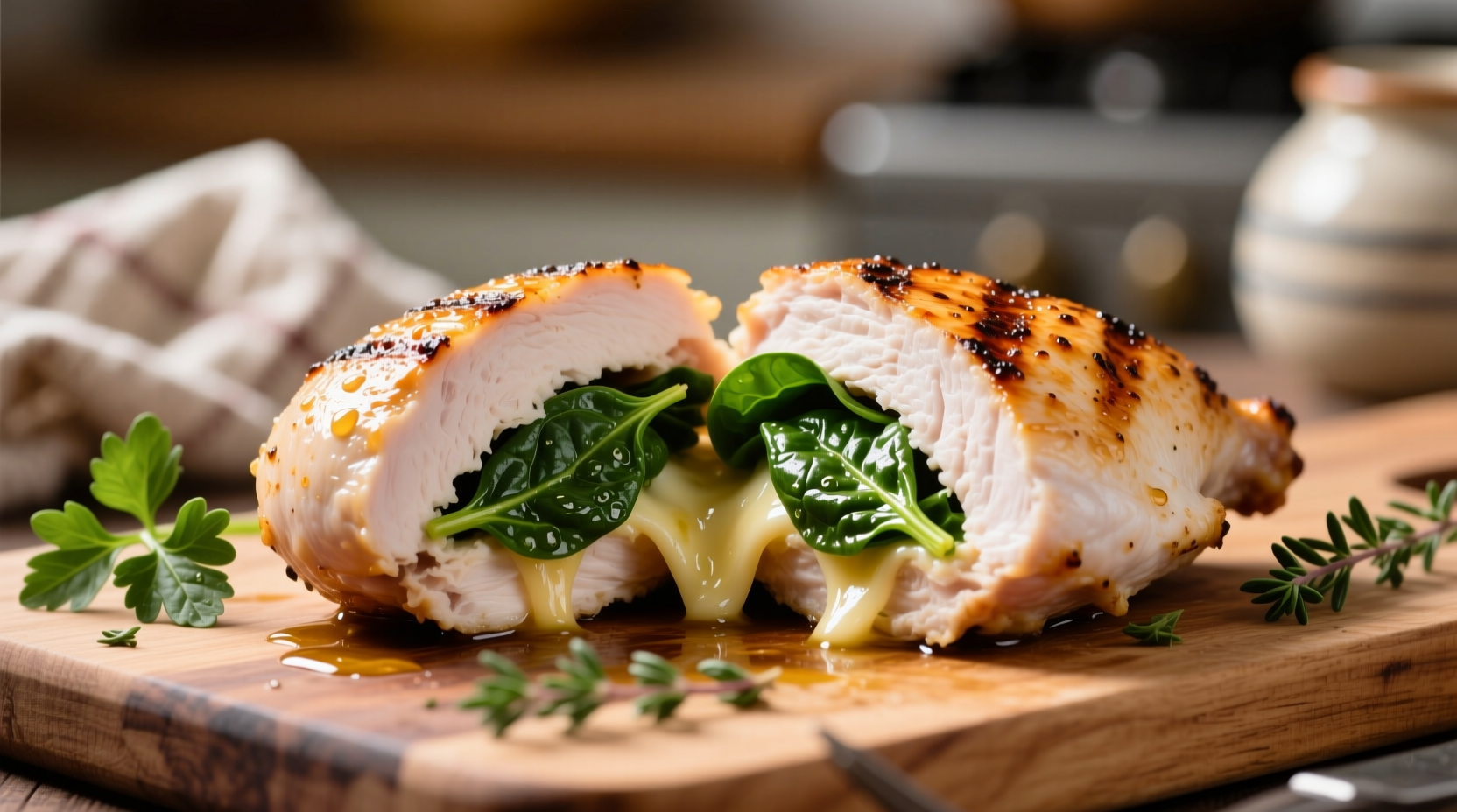 Perfect Stuffed Chicken Breast with Spinach Recipe