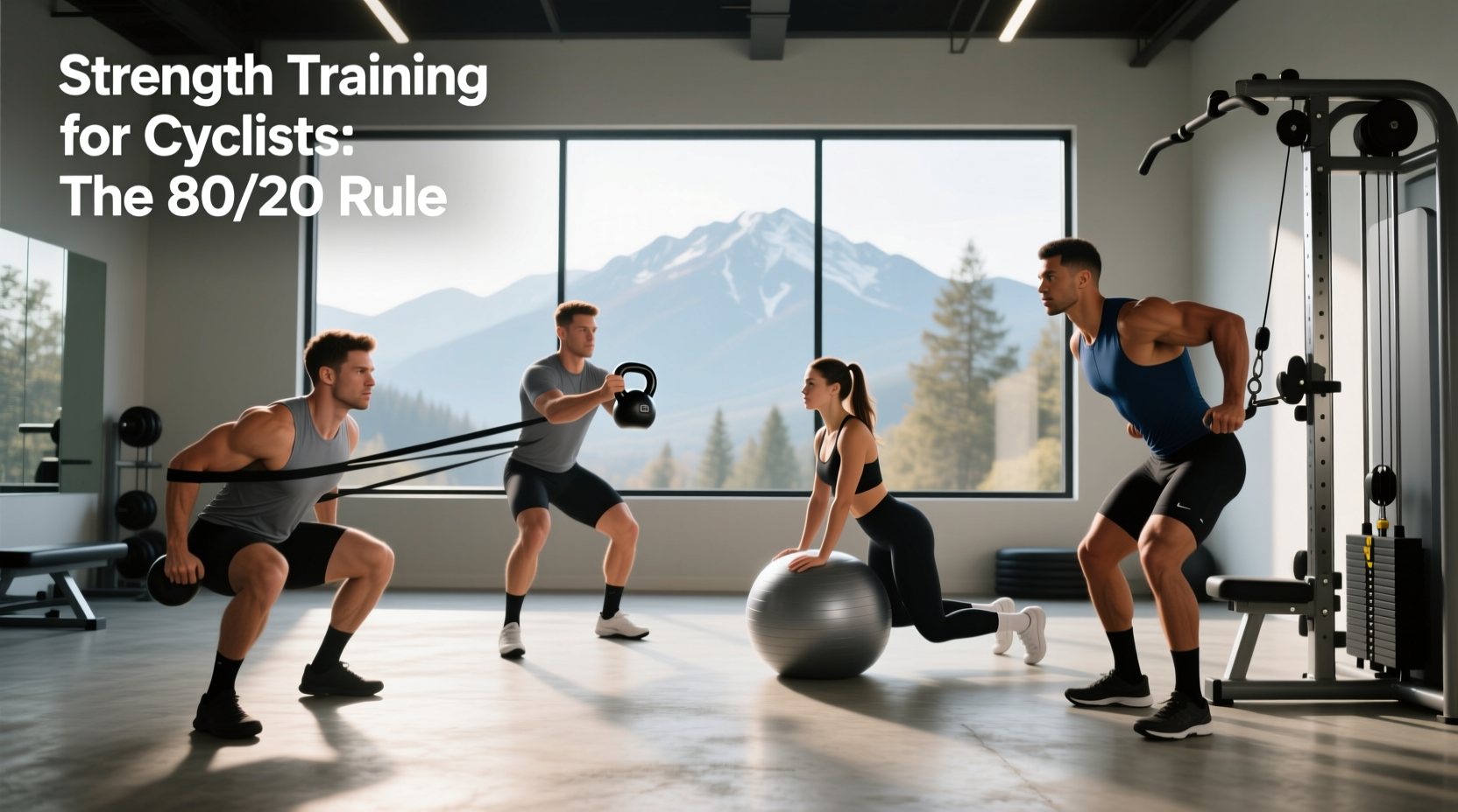 80/20 cycling strength training guide