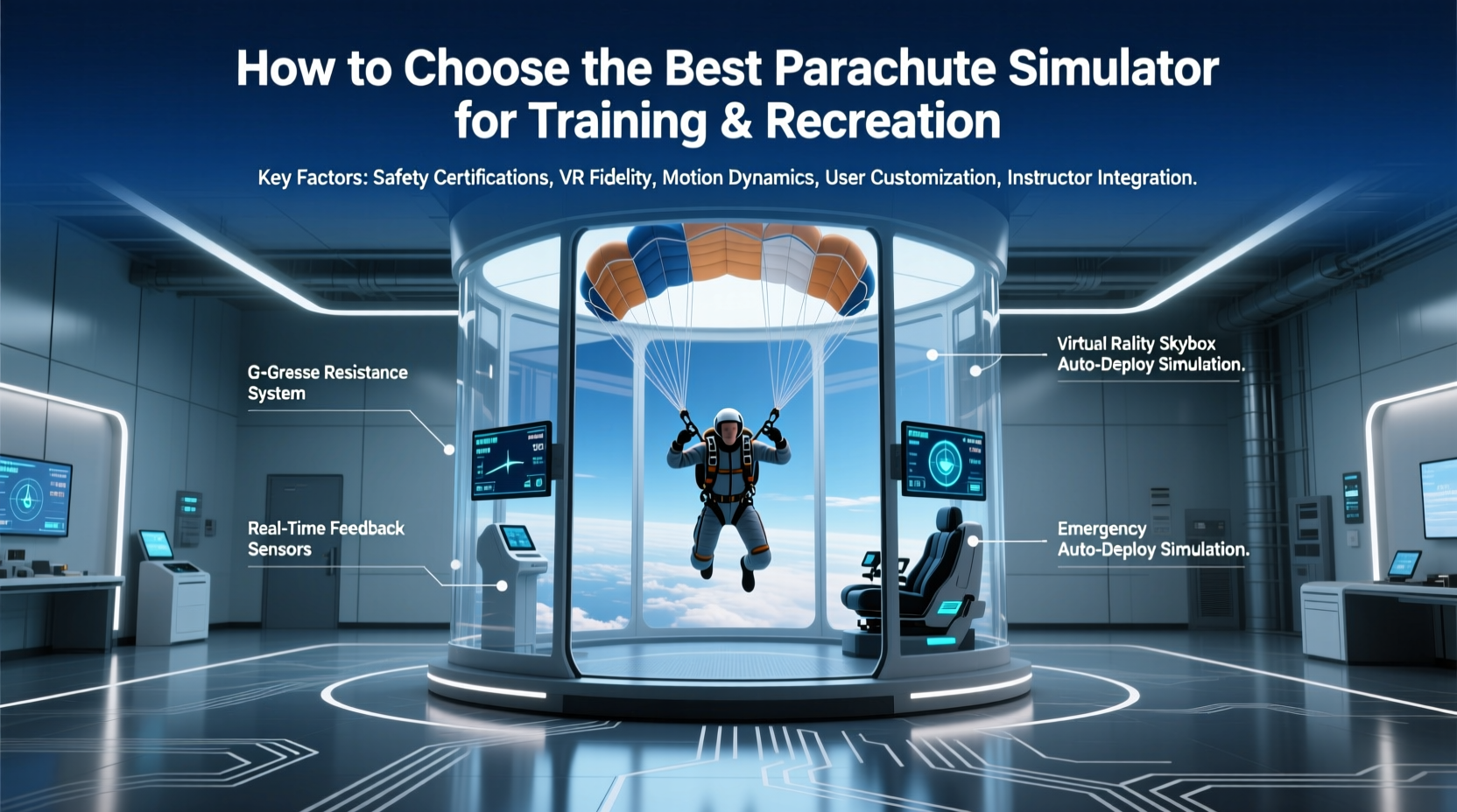 How to Choose the Best Parachute Simulator for Training & Recreation