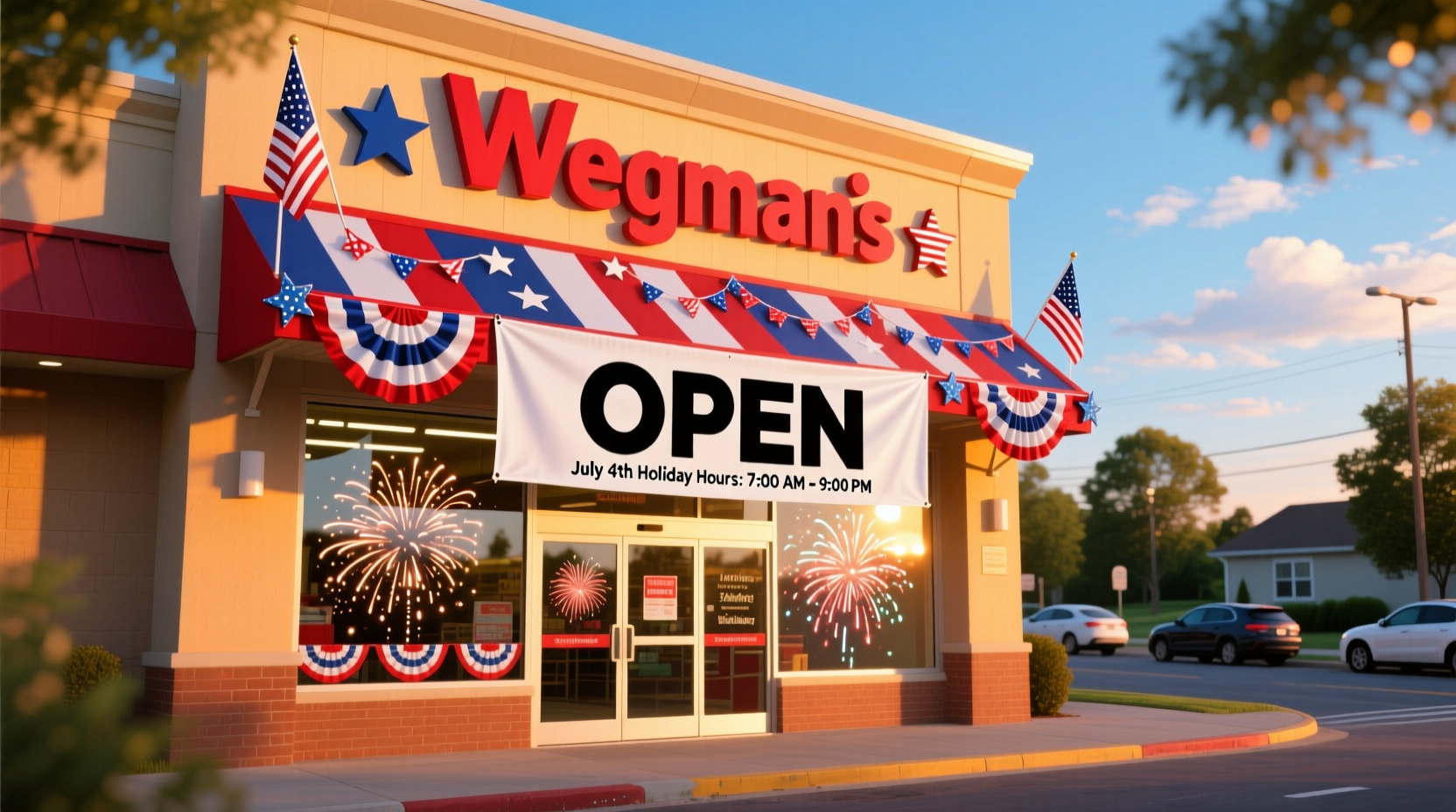 is wegmans open on july 4th