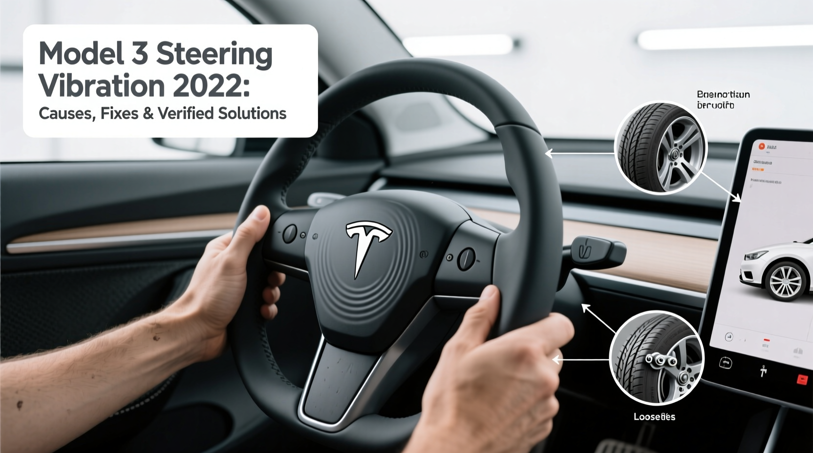 model 3 steering vibration 2022