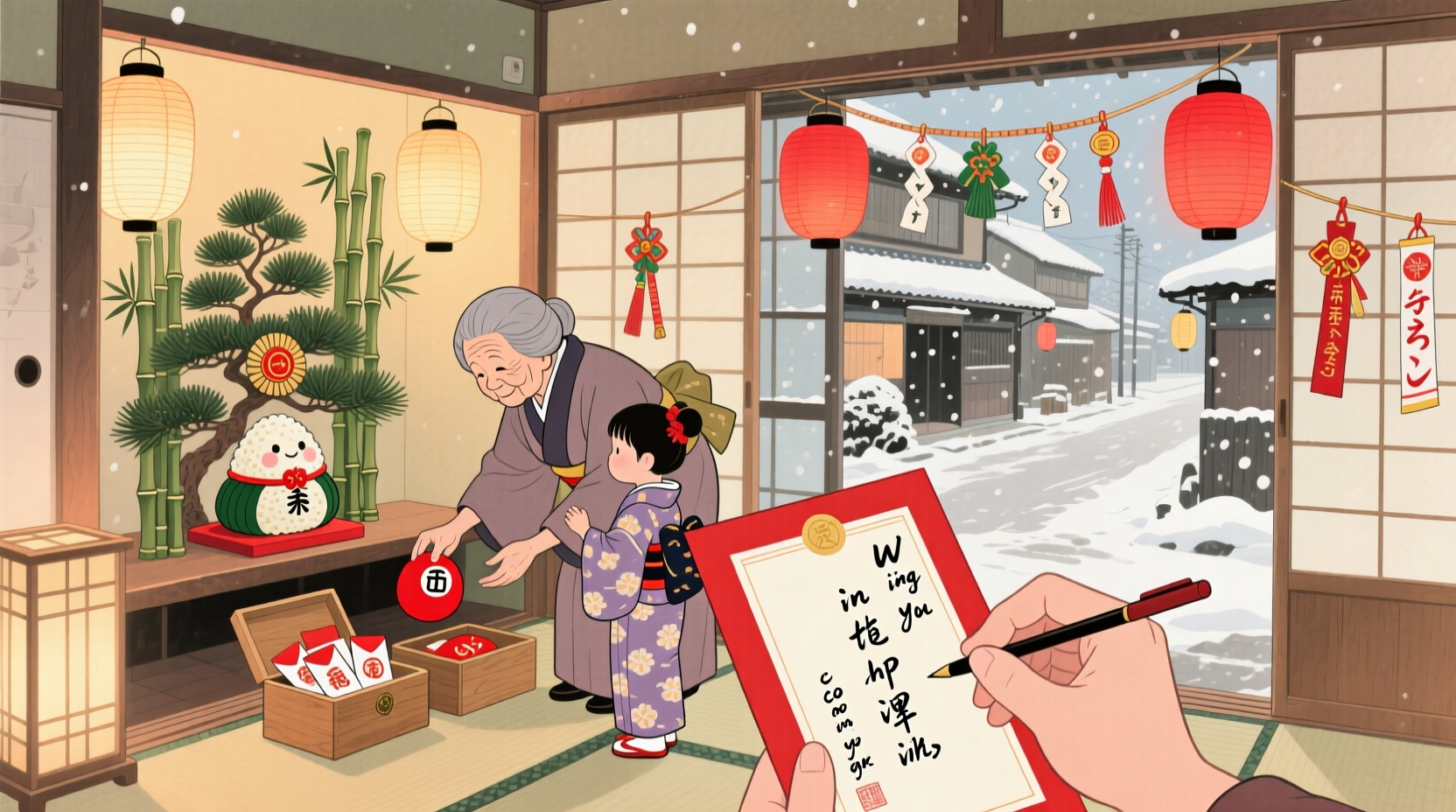 how do people celebrate japanese new year