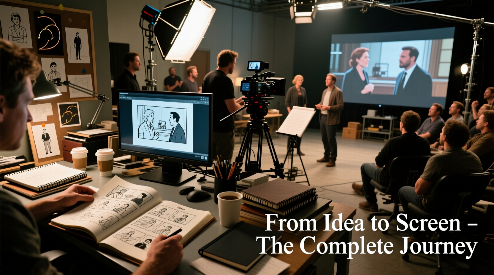 step by step guide to creating engaging shows from concept to screen