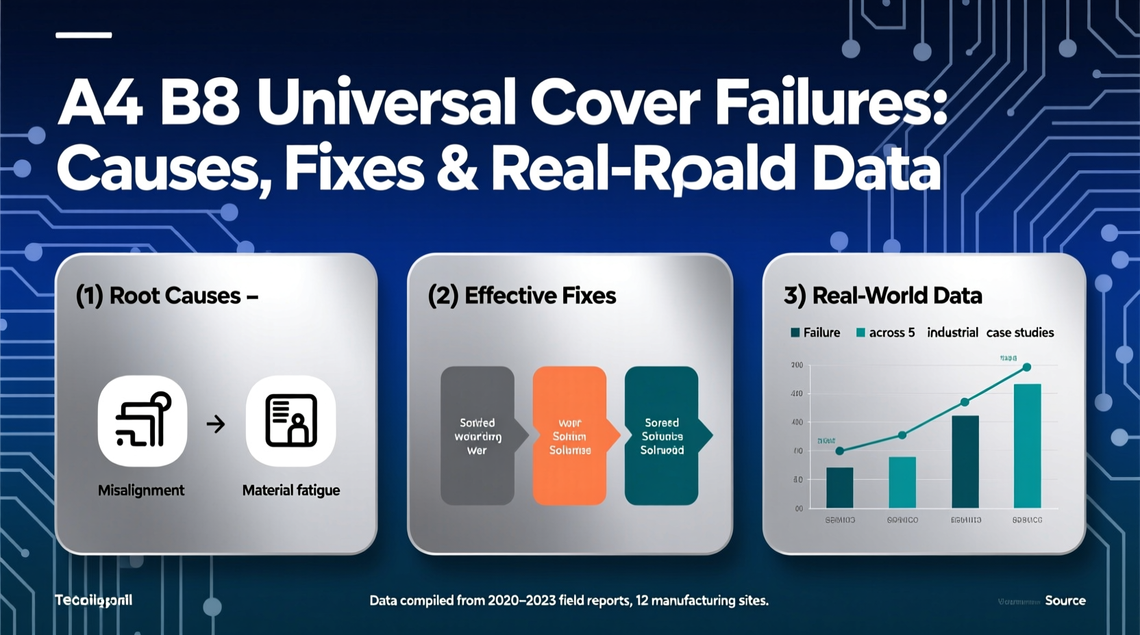 a4 b8 universal cover failures