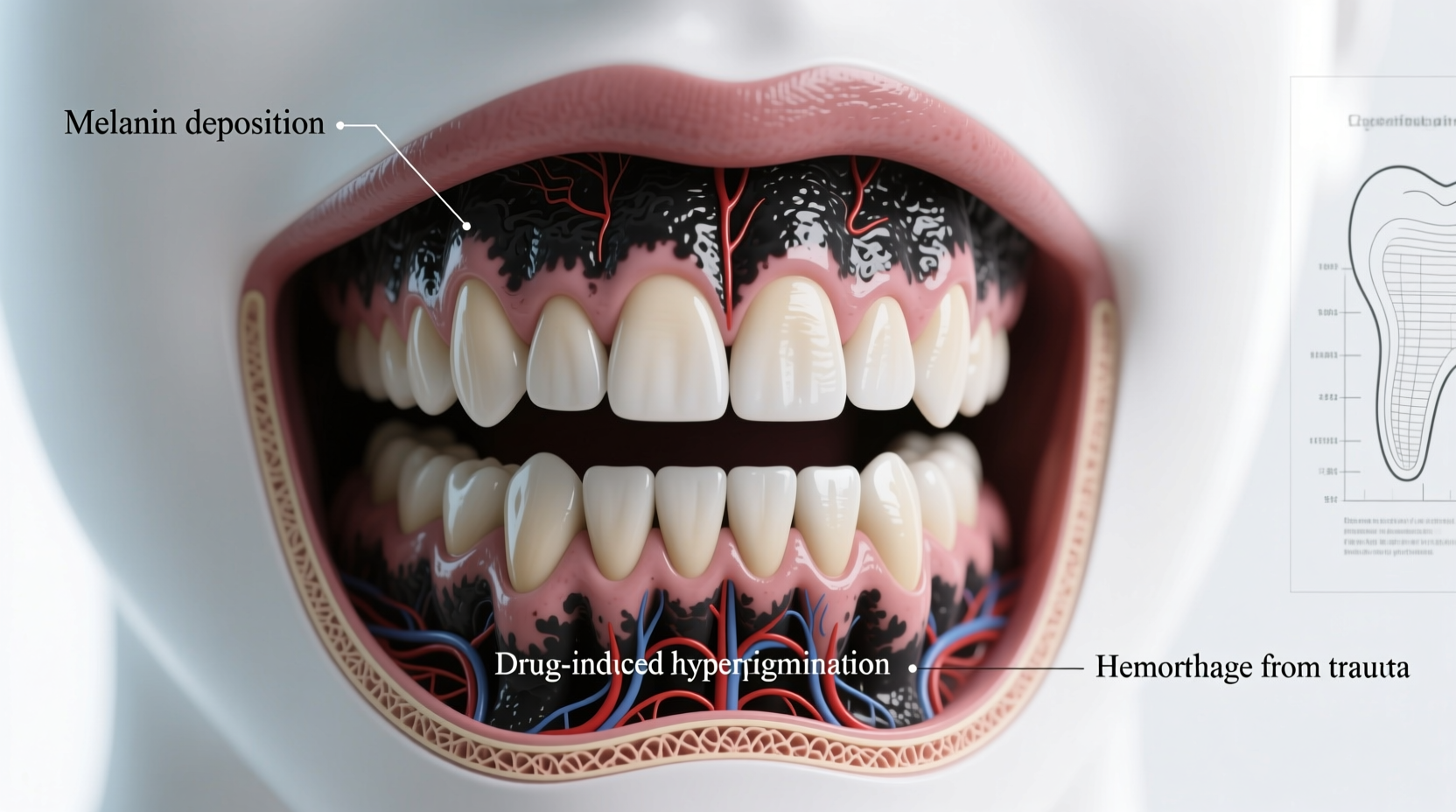 why are my gums turning black causes treatment options