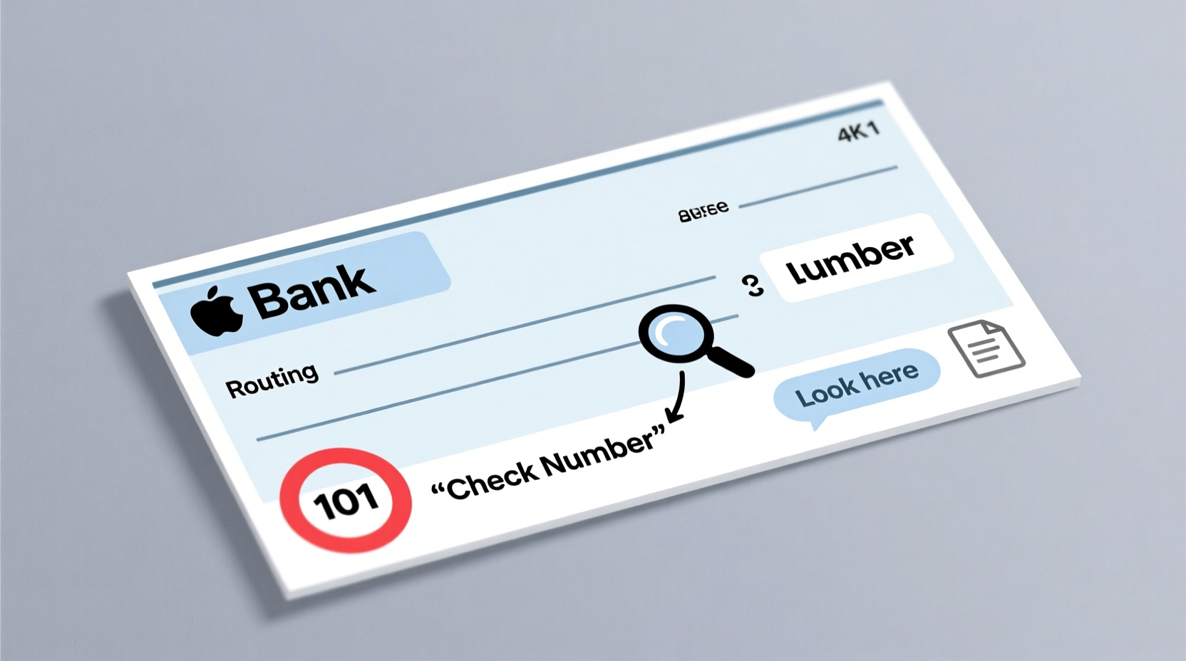 a simple guide to finding and understanding the check number on your check