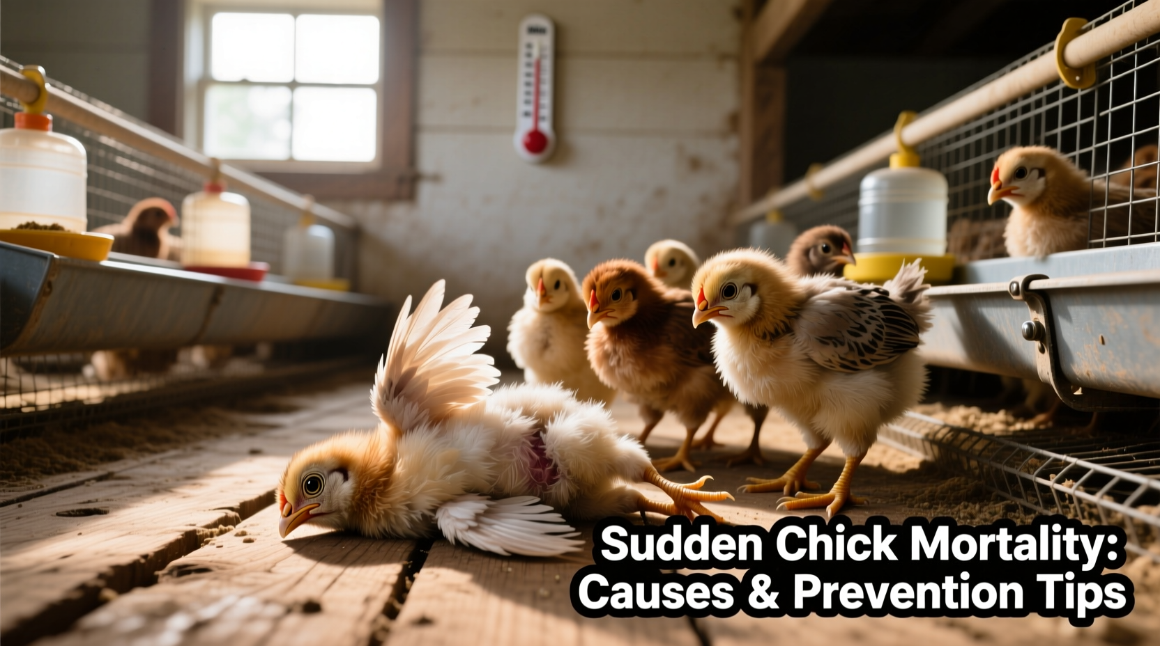 chicks dying suddenly common causes prevention tips