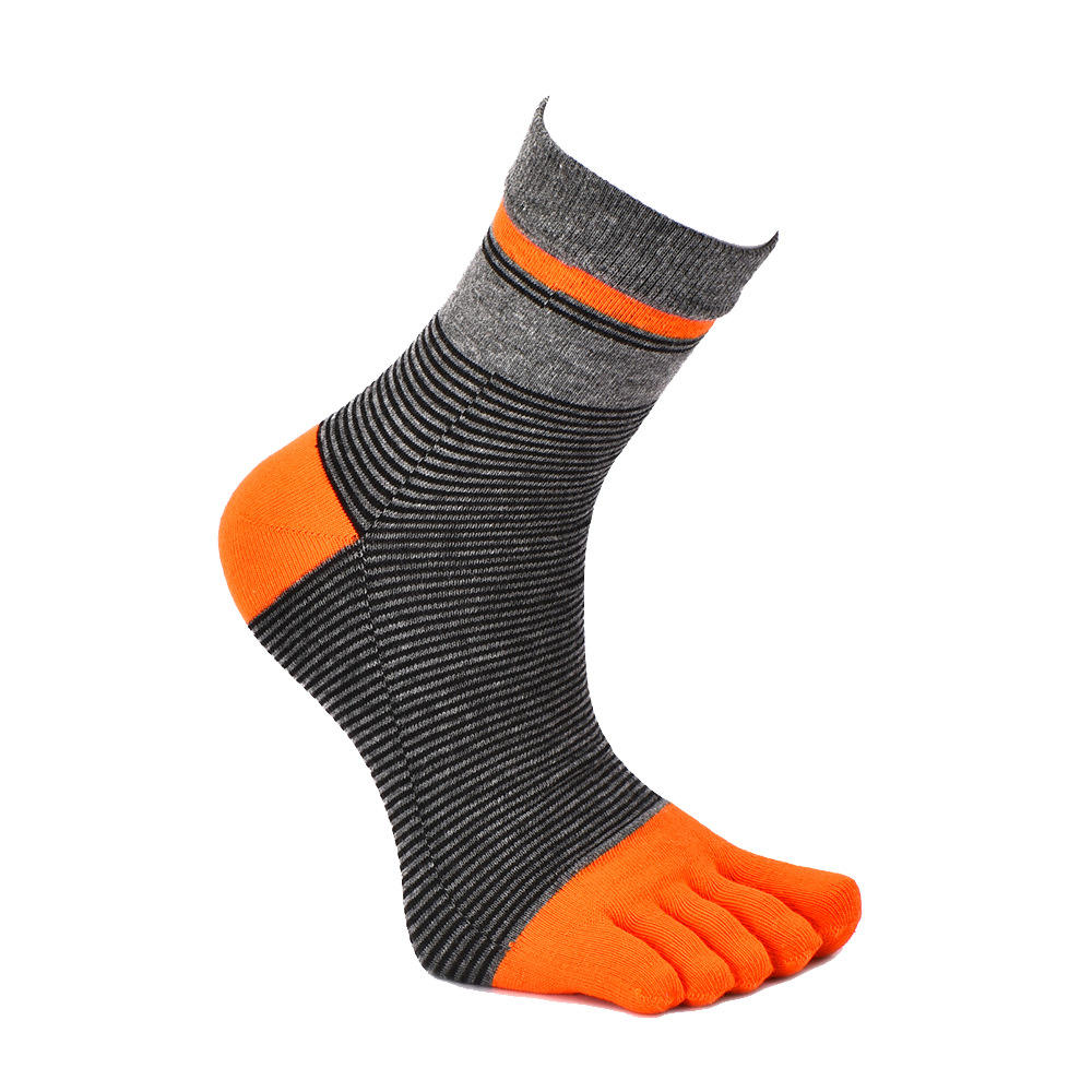 source 五趾袜全棉五个手指运动的跑男袜 on m.alibaba.com