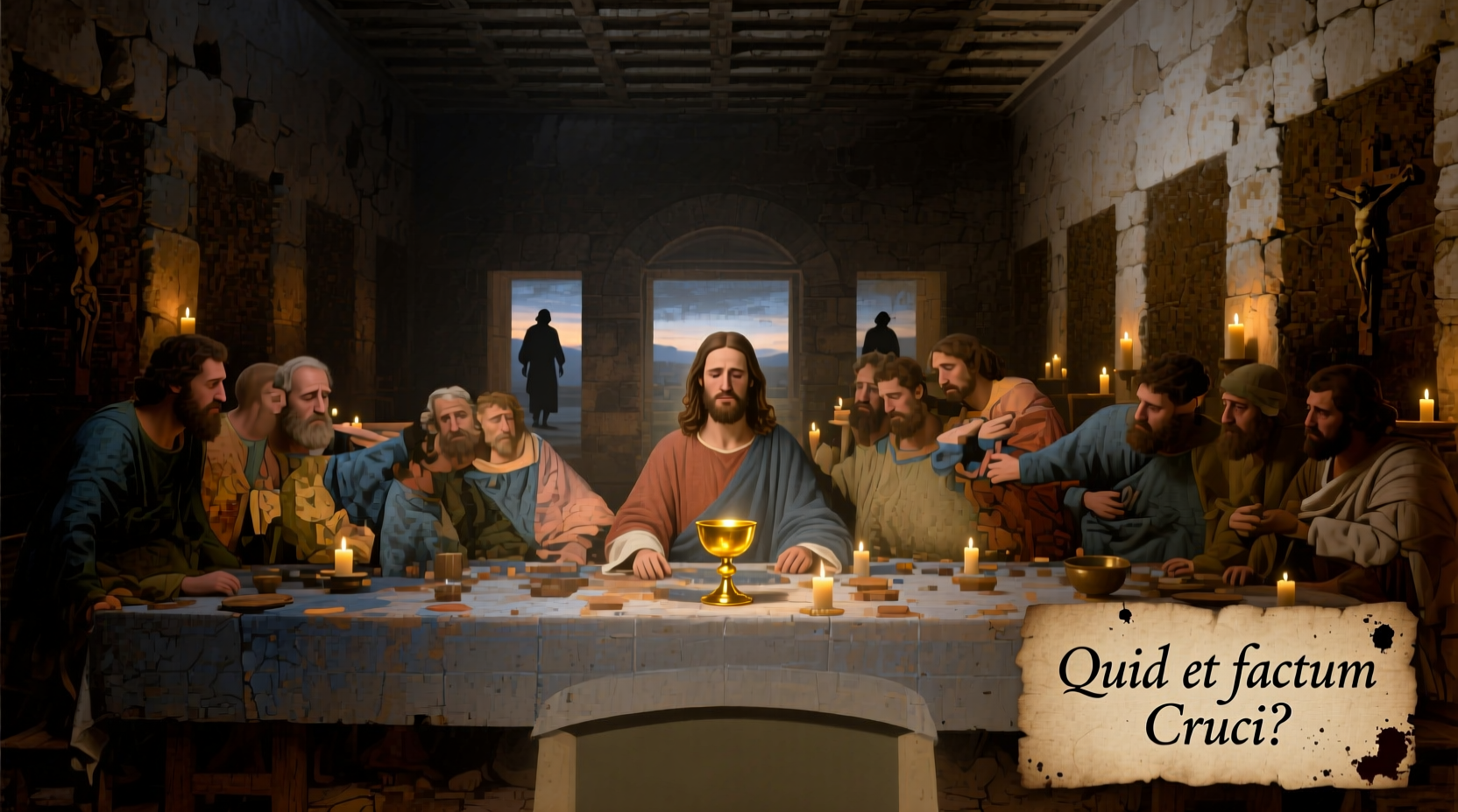 what happened to jesus the day before easter