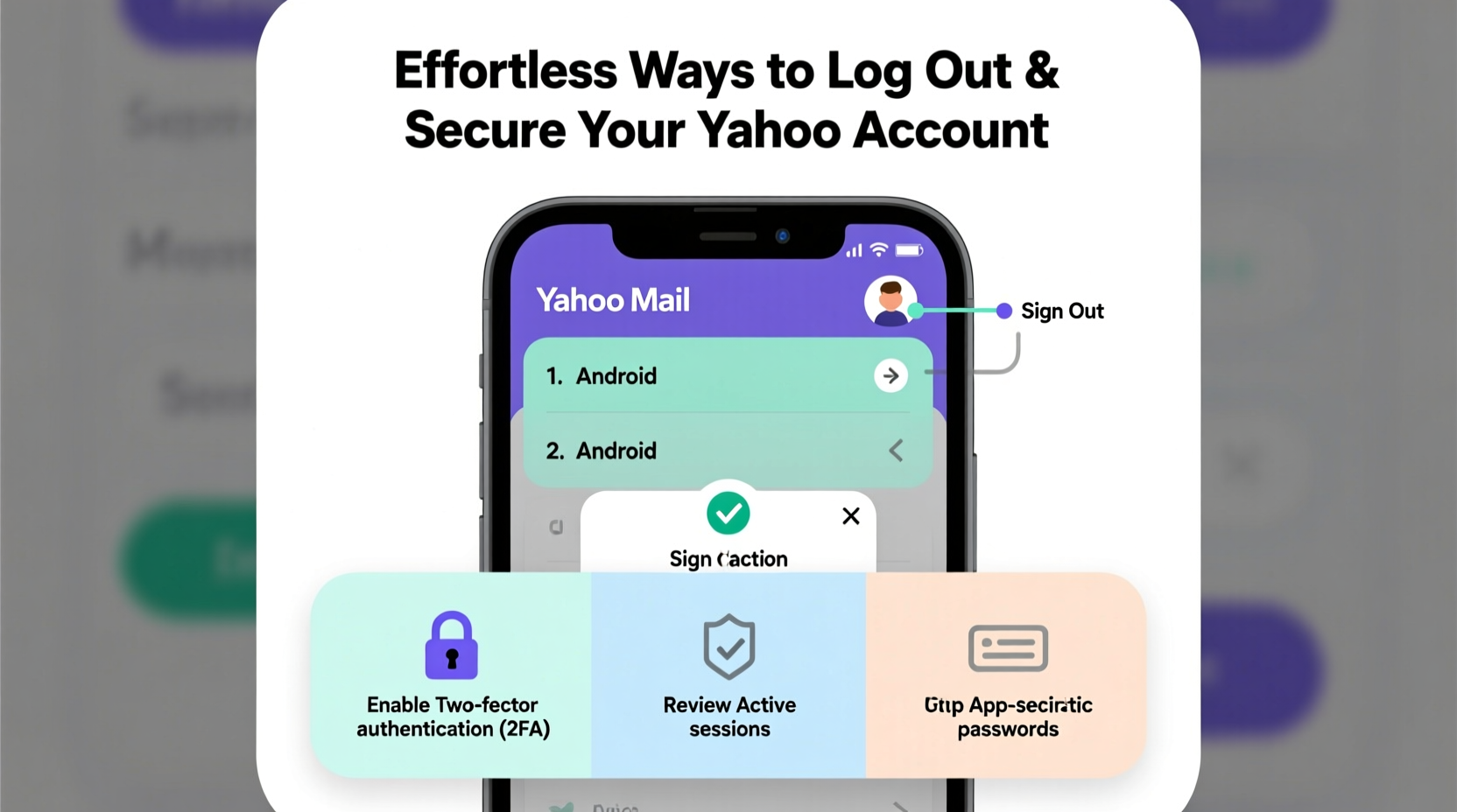 effortless ways to log out of yahoo mail on android and secure your account