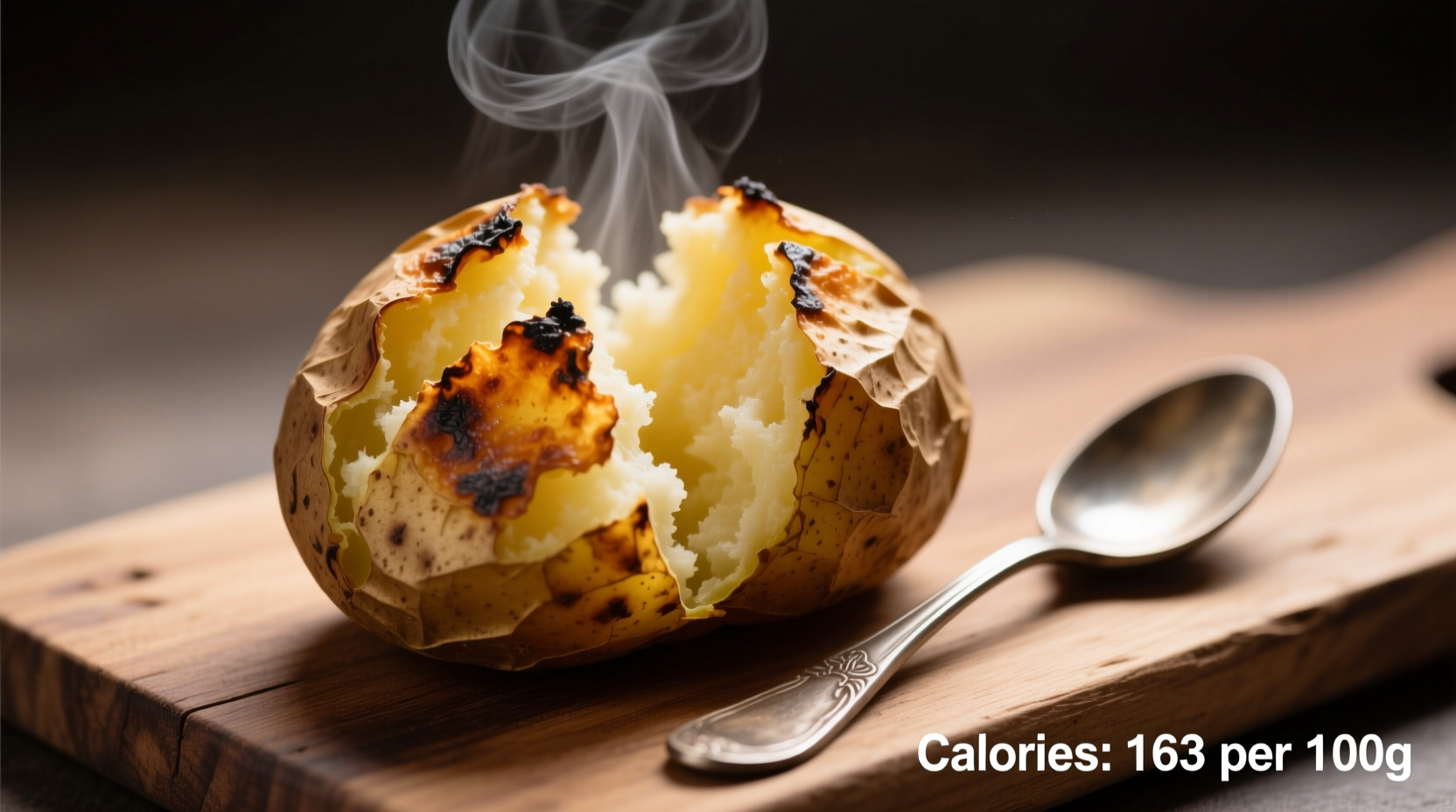 calories potato baked