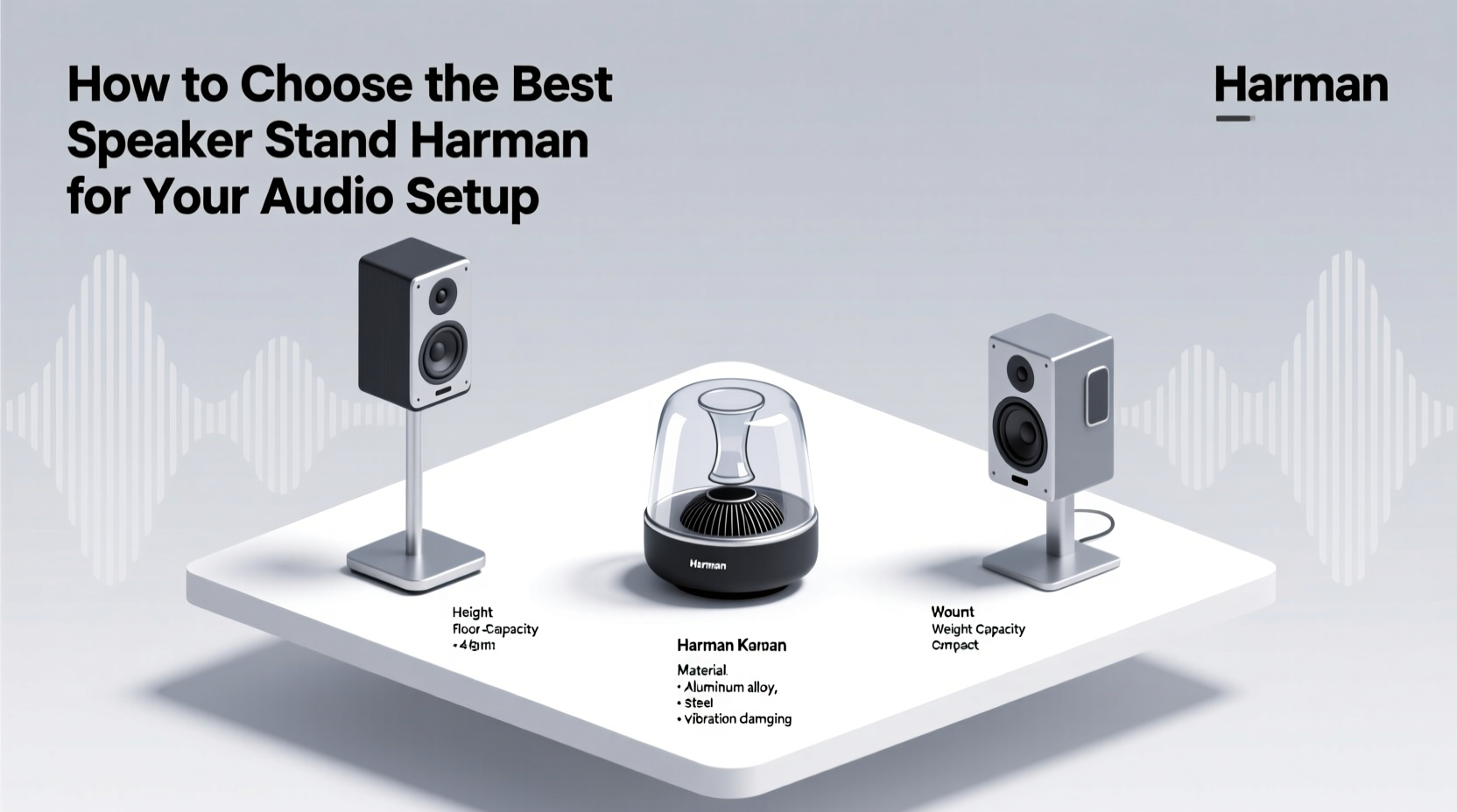 speaker stand harman