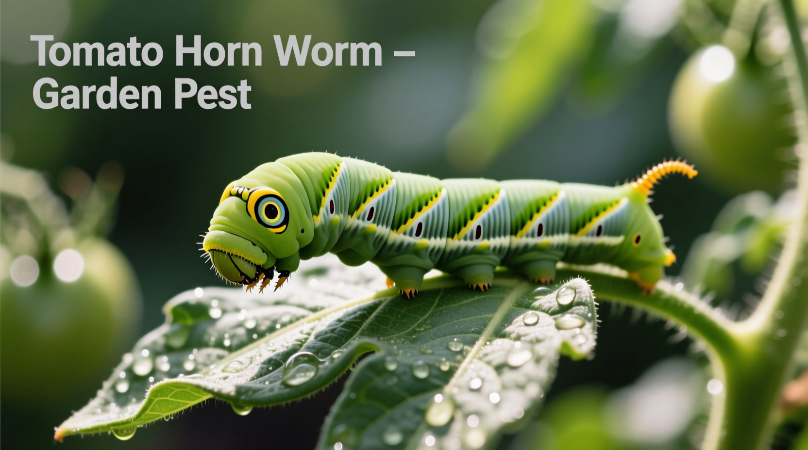 Tomato Hornworm: Identification and Organic Control Methods