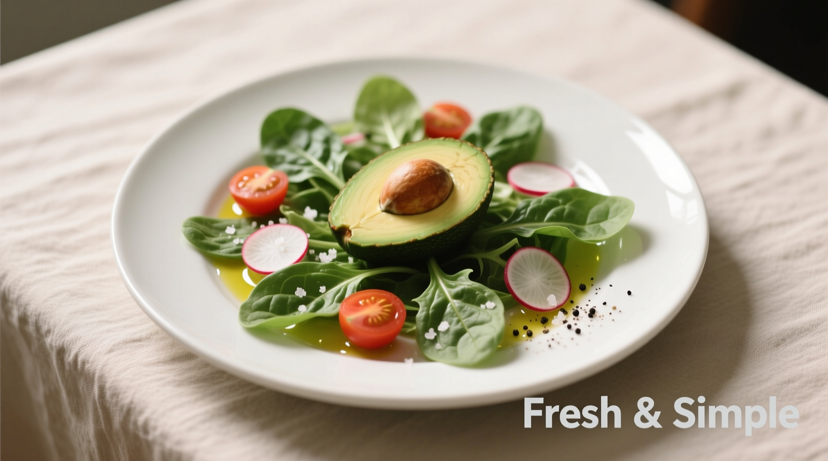 Perfect Simple Spinach Salad Recipe in 5 Minutes