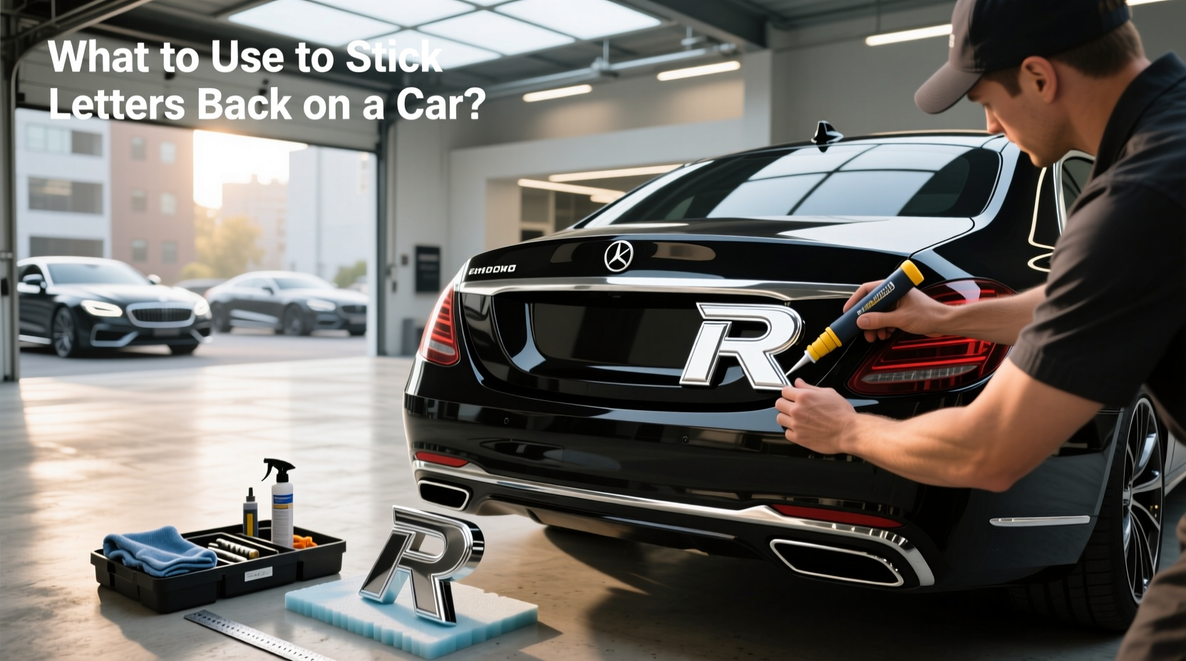How to Choose Adhesive Chrome Auto Car Letters, What to Use to Stick Letters Back on a Car?