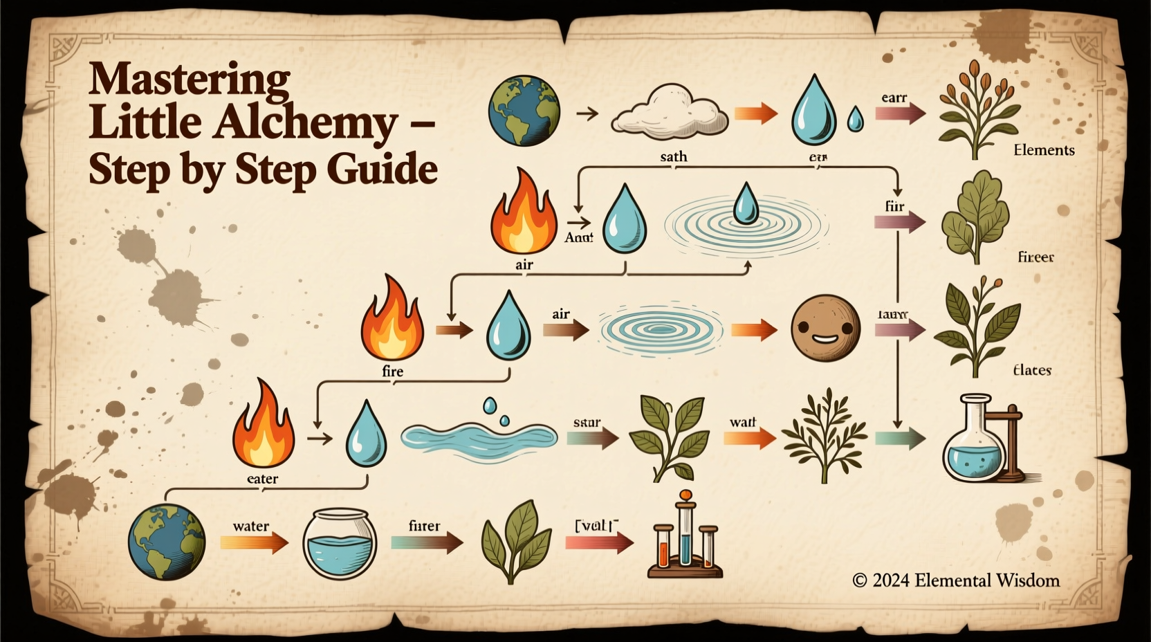 mastering little alchemy step by step guide to creating all small elements