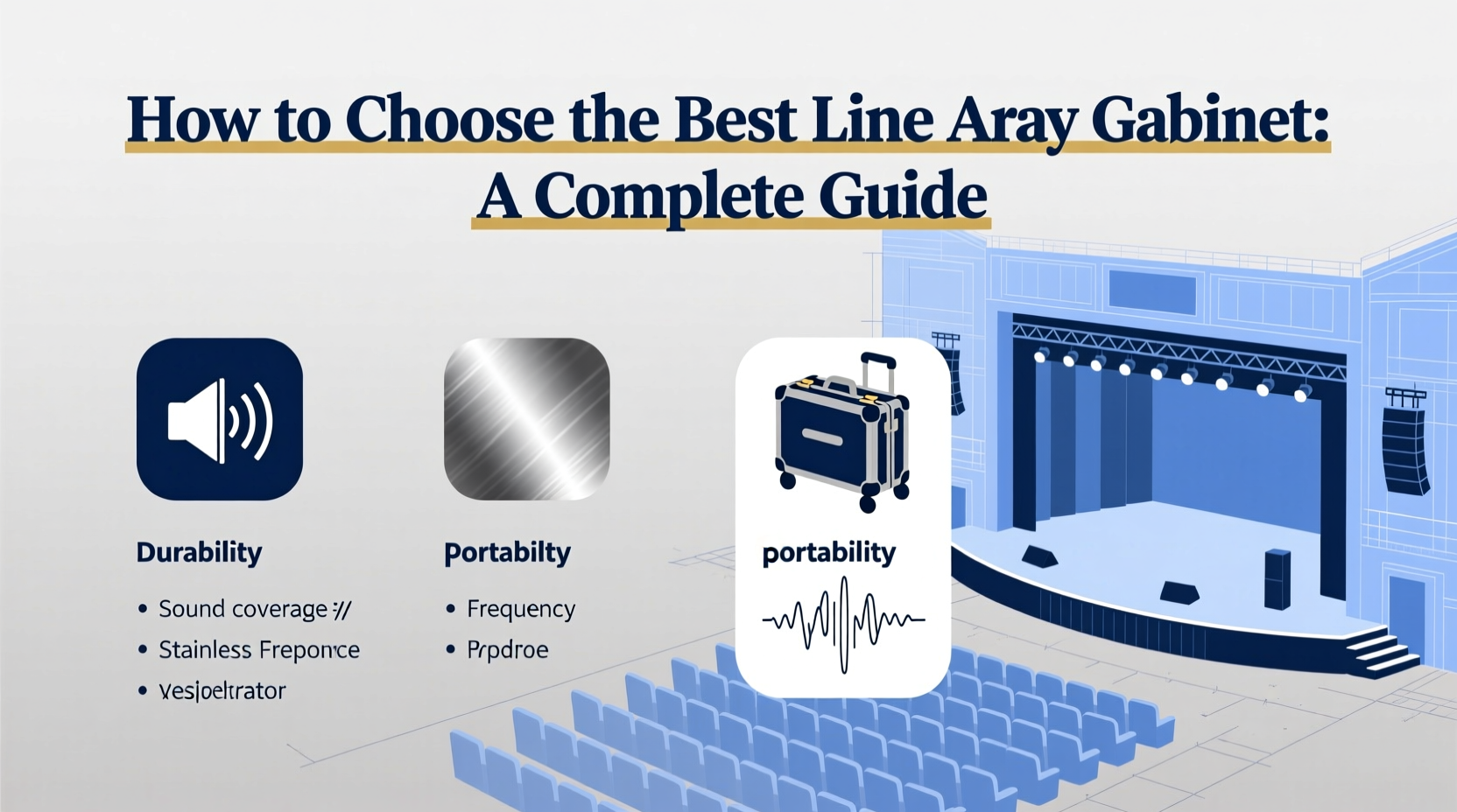 How to Choose the Best Line Array Cabinet Empty for Your Sound System