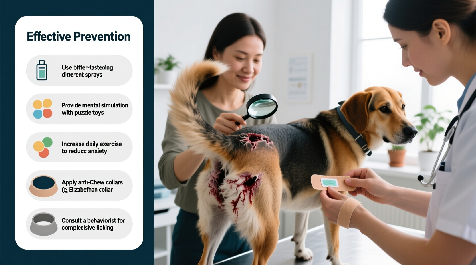 effective strategies to prevent your dog from chewing its tail raw and promote healing