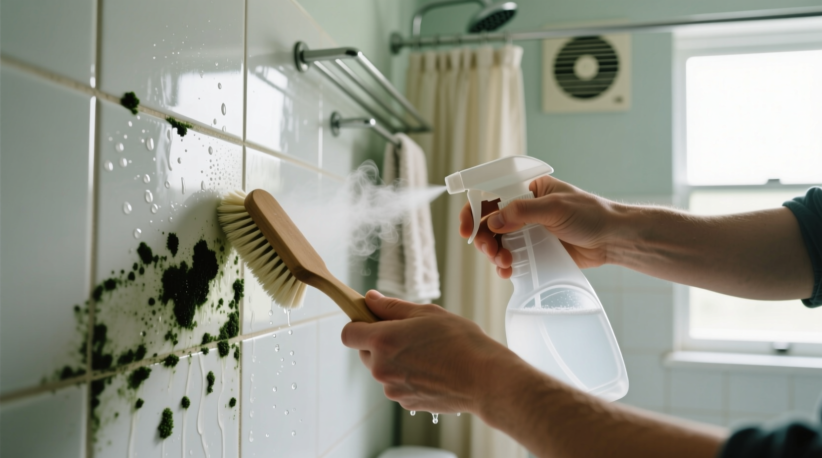 how to clean mold