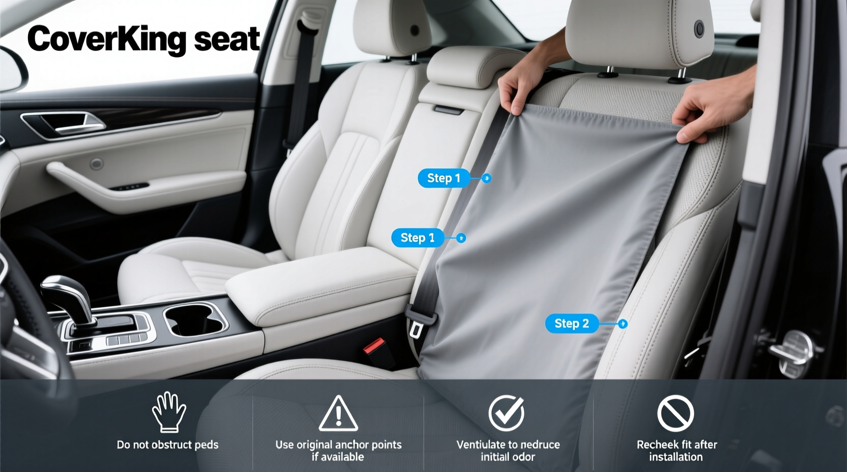 How to Choose Coverking Seat Covers Installation