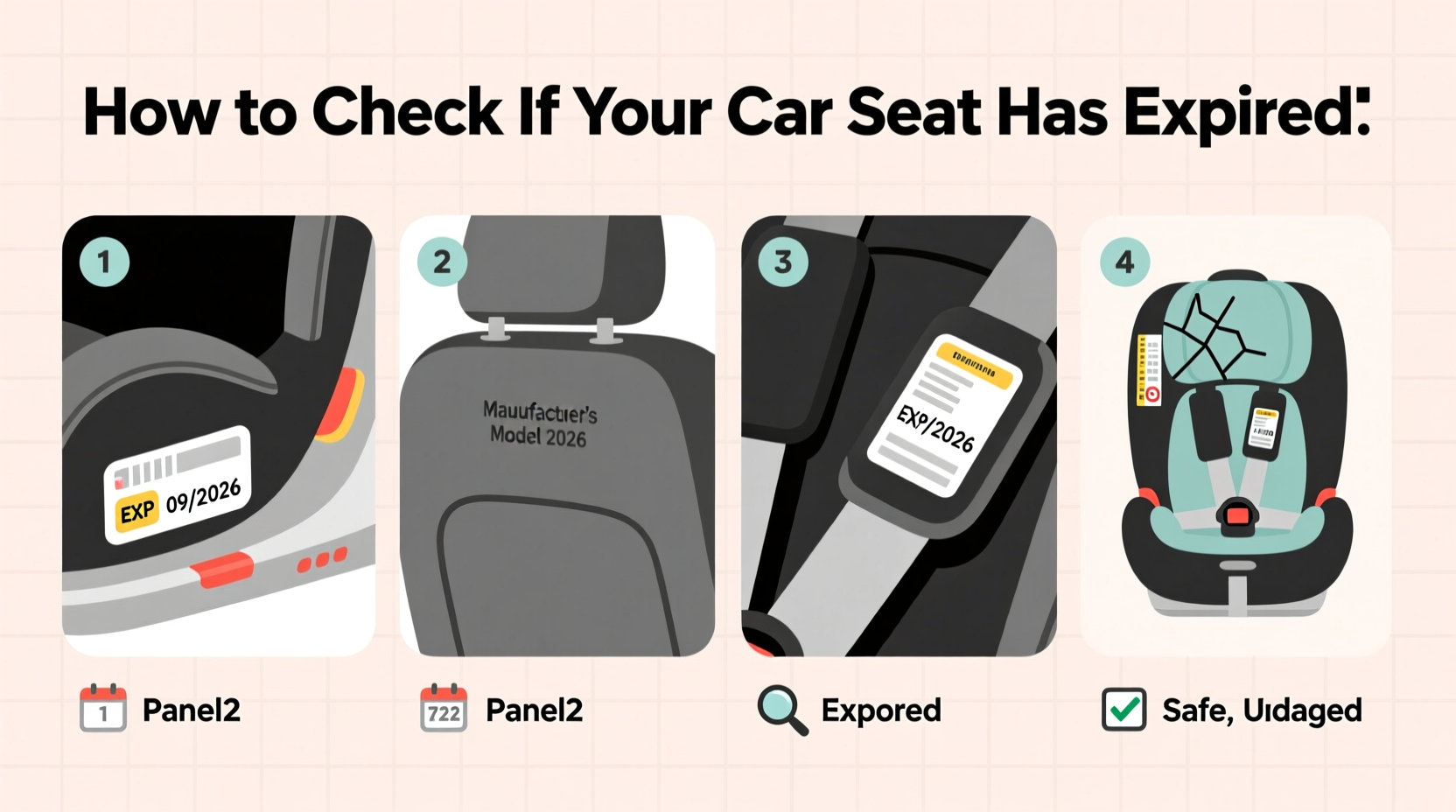 how do i know if my car seat is expired