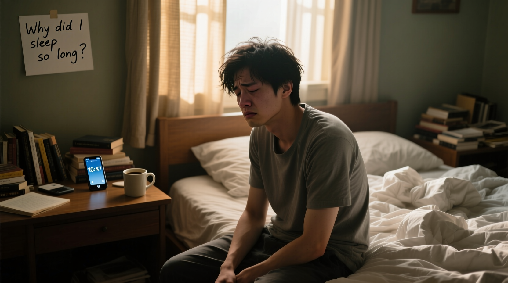 tired after sleeping reasons why what you can do