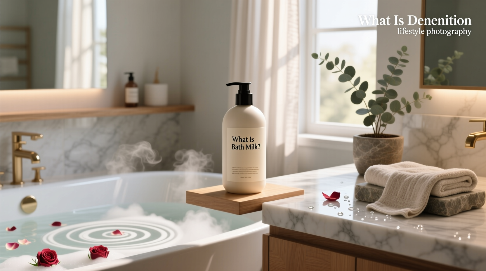 what is bath milk how to use it