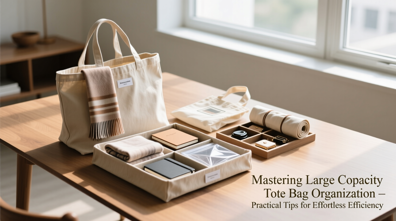 mastering large capacity tote bag organization practical tips for effortless efficiency