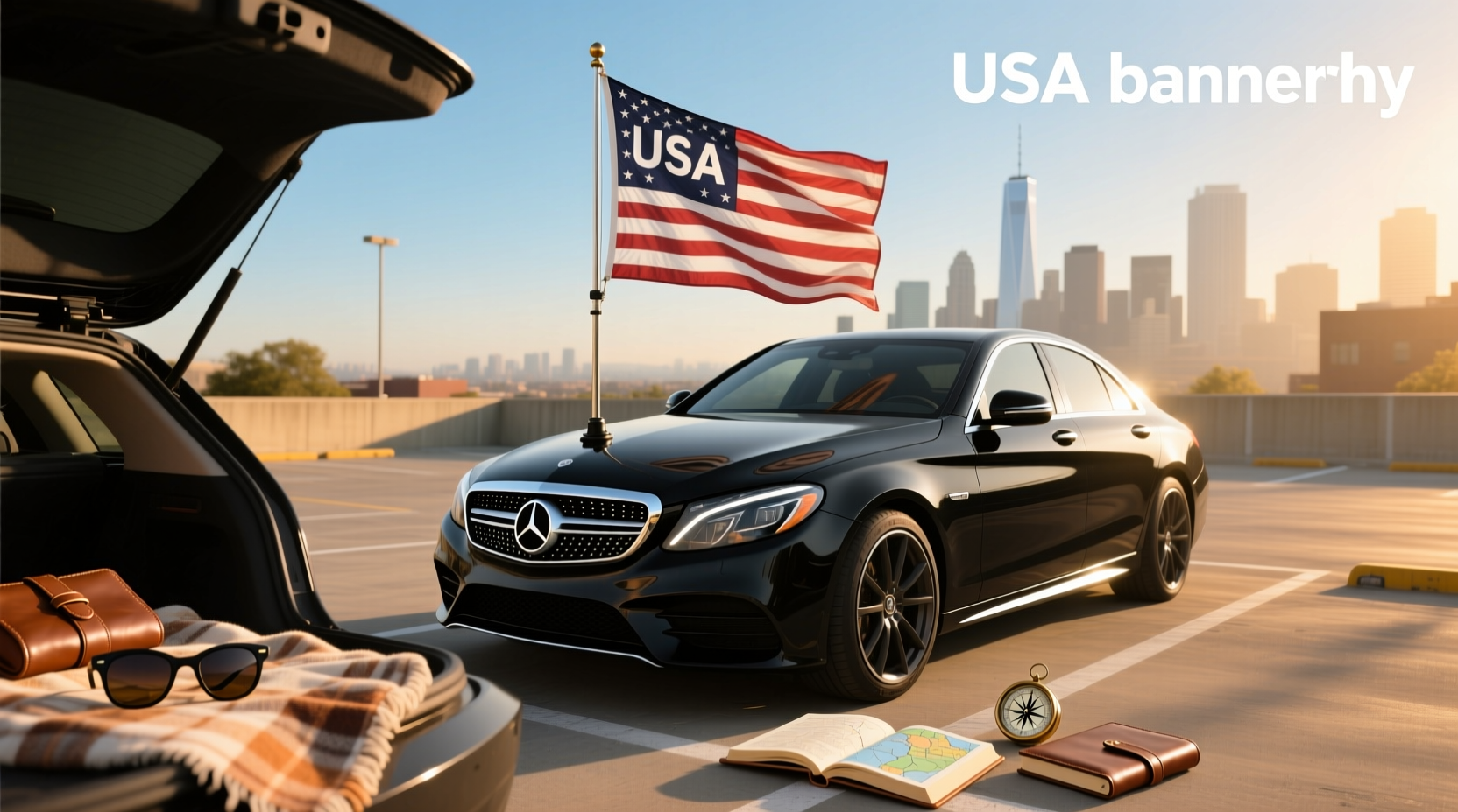 How to Choose Car Flag Mount, Where to Put a Flag on Your Car?