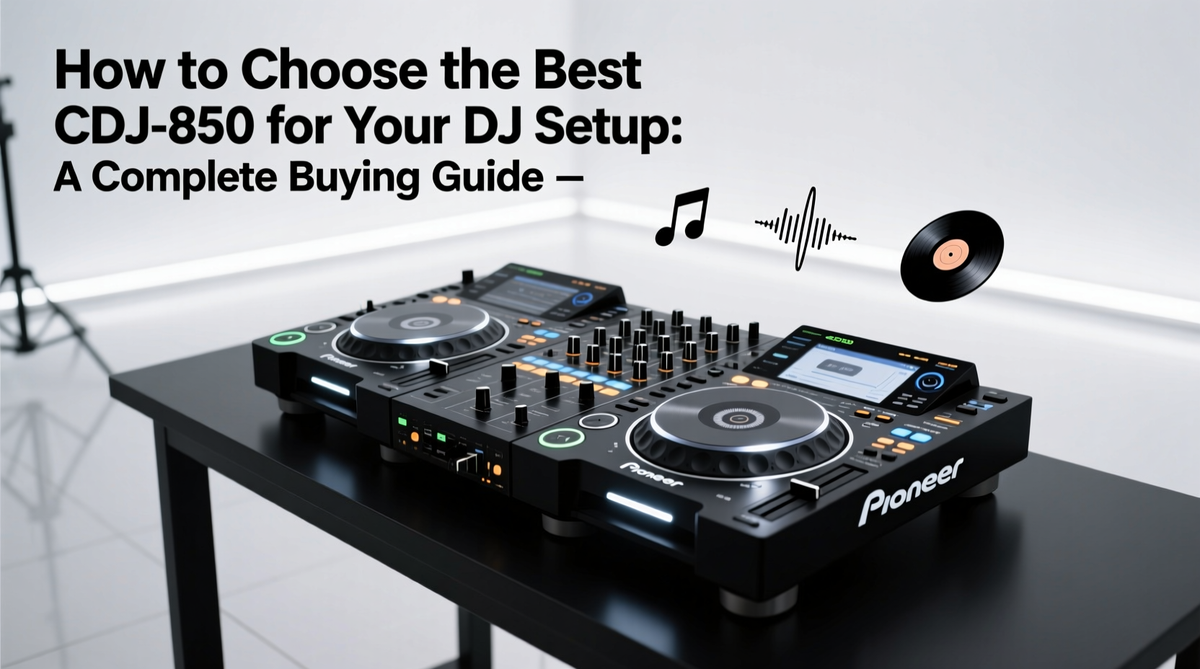 How to Choose the Best CDJ-850 for Your DJ Setup: A Complete