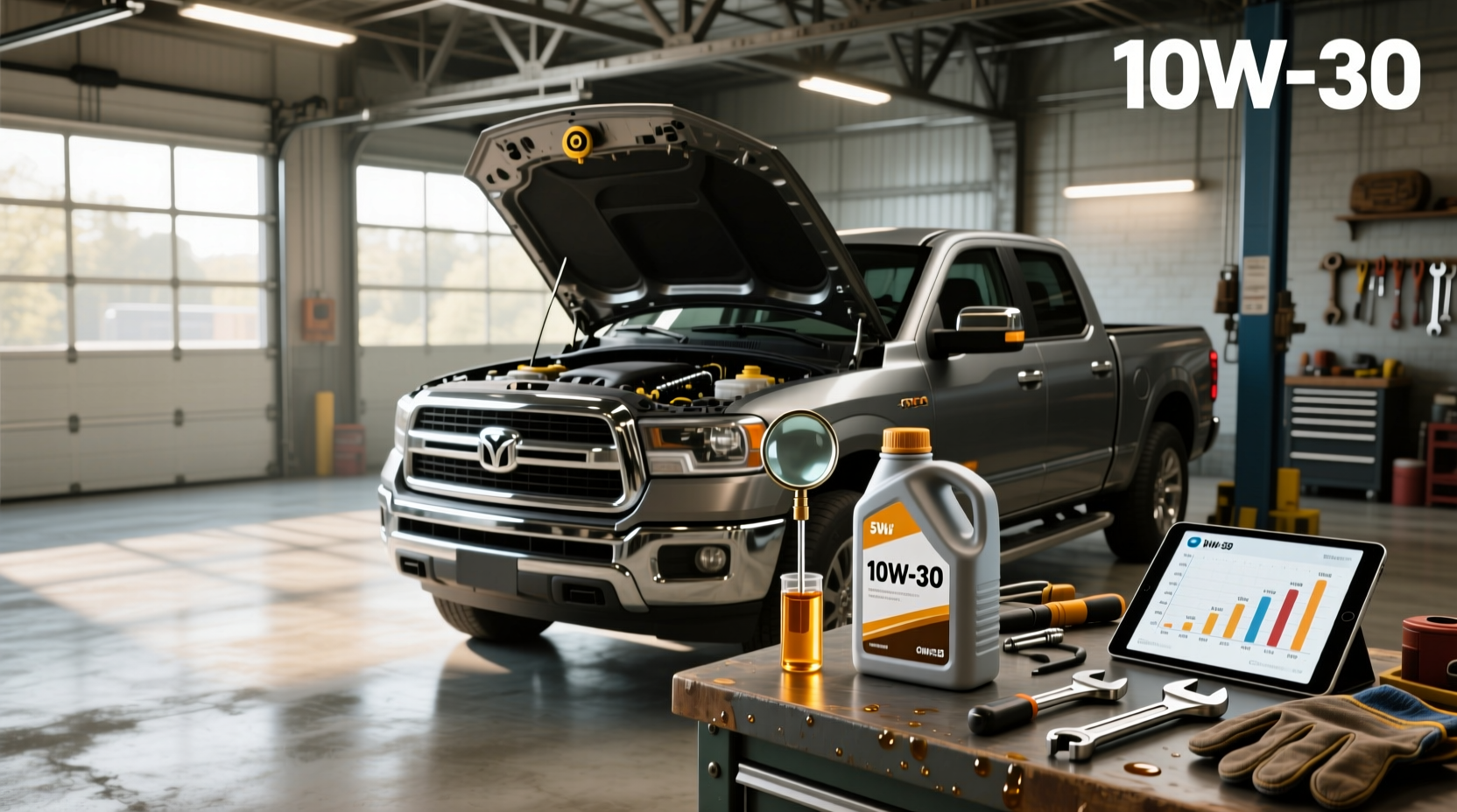 10W-30 vs 5W-30 Guide: How to Choose Engine Oil for Pickup Trucks