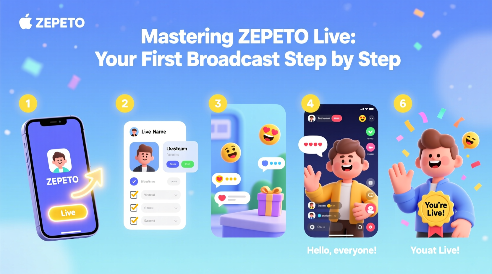 mastering zepeto live a step by step guide to starting your first broadcast