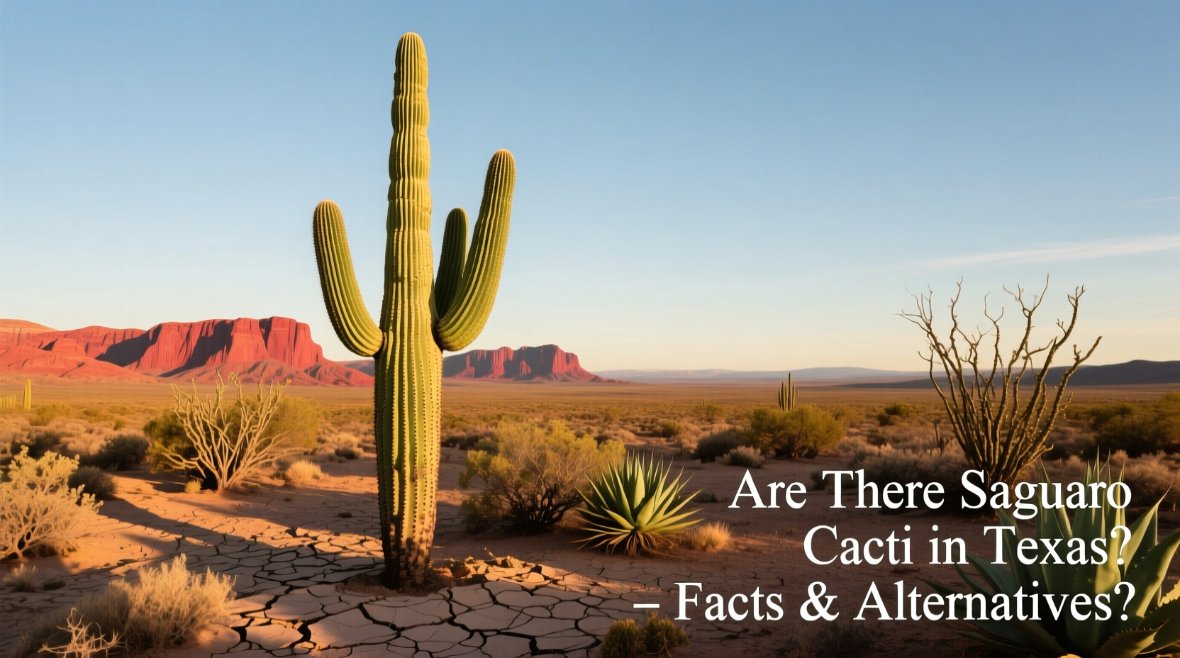 Are There Saguaro Cacti in Texas? Facts & Alternatives