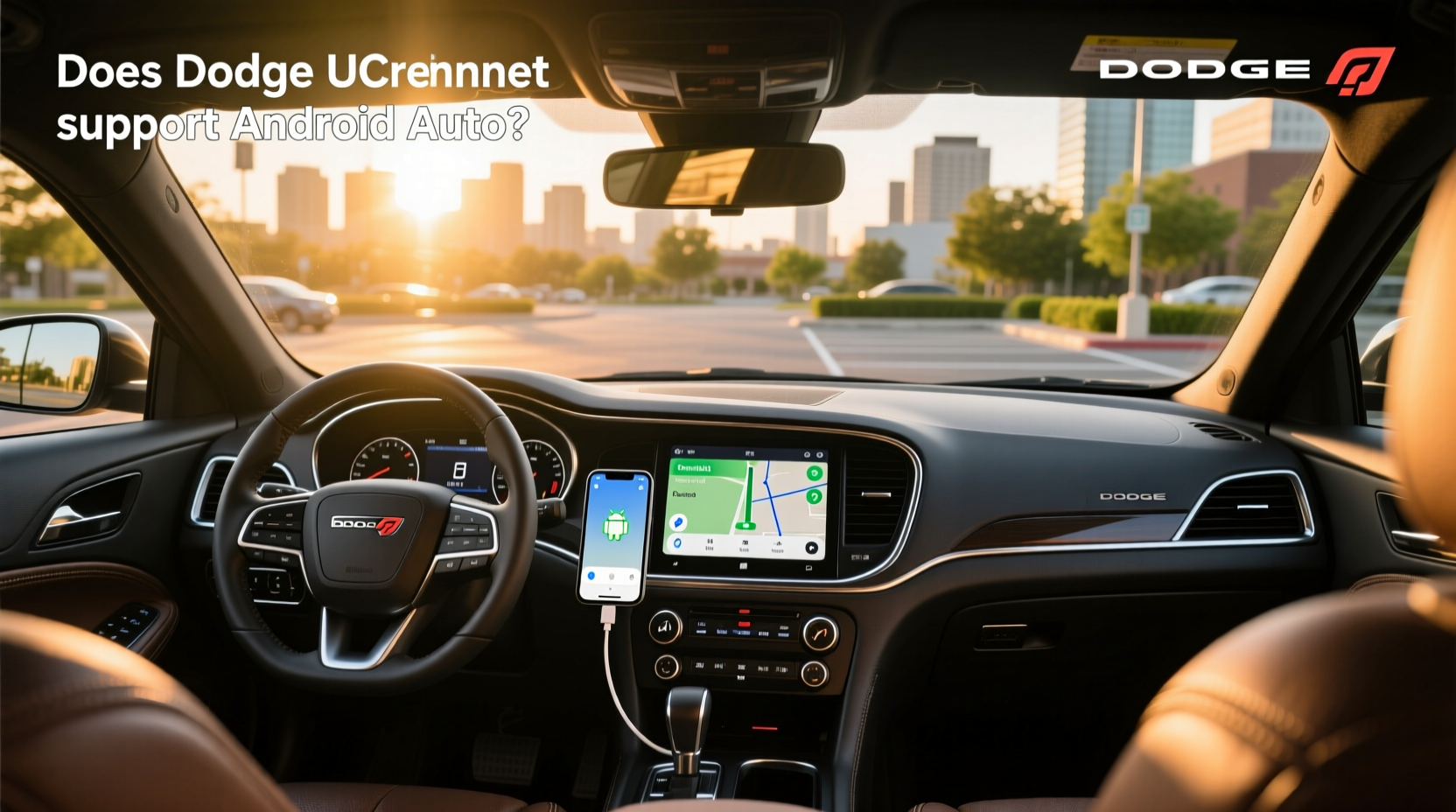 How to Choose Dodge Charger Android Screen, Does Dodge Uconnect Support Android Auto?