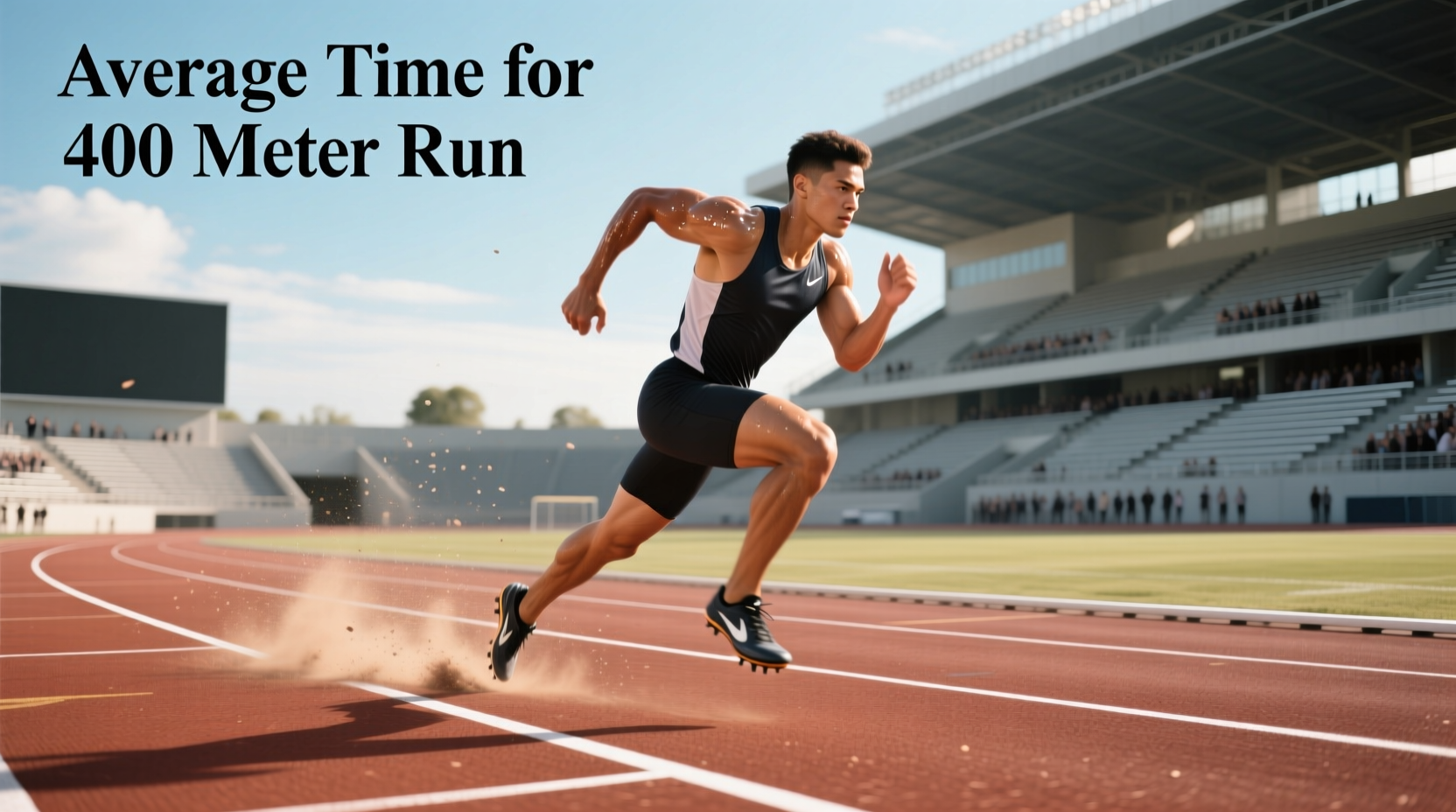 average 400m run time by age and skill