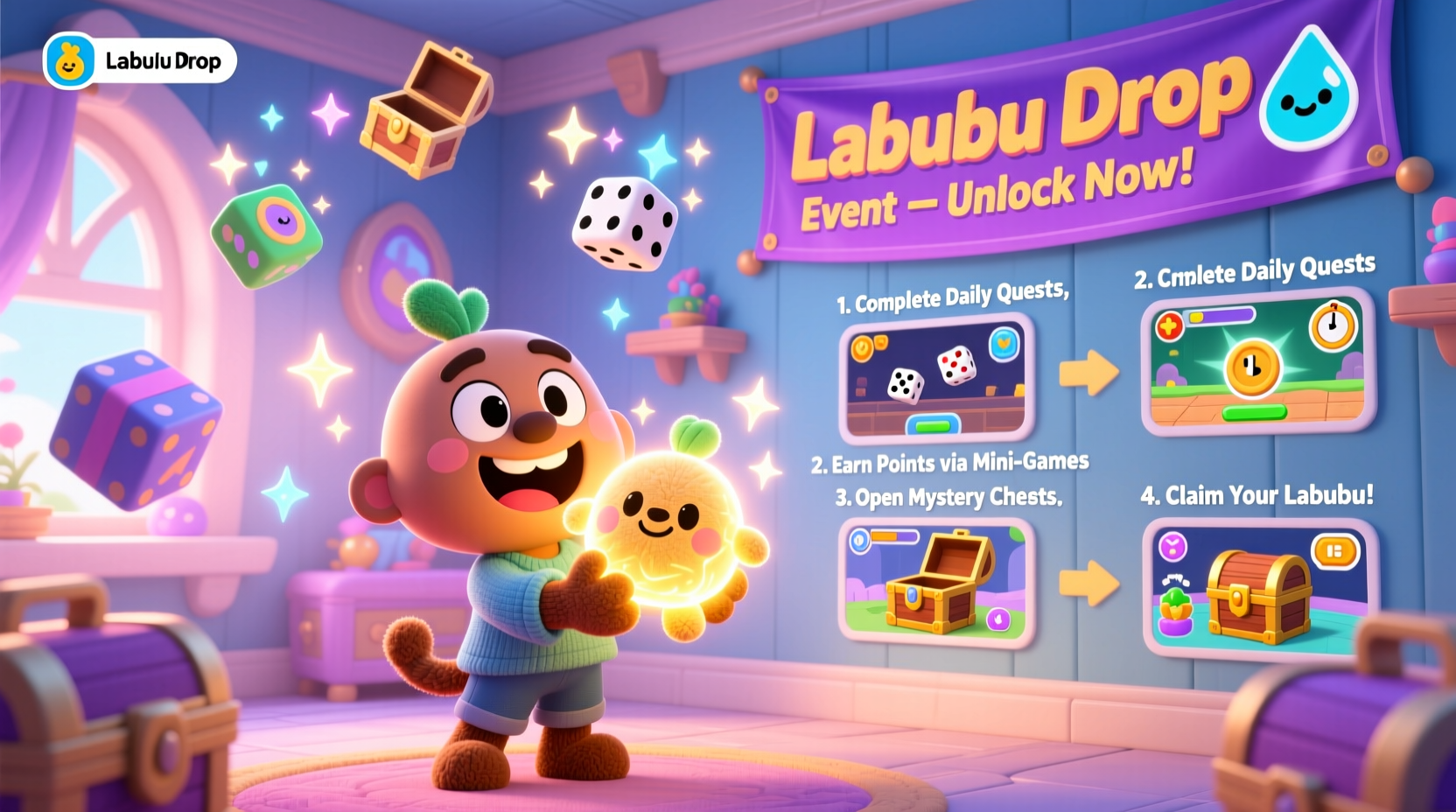 how to get a labubu drop