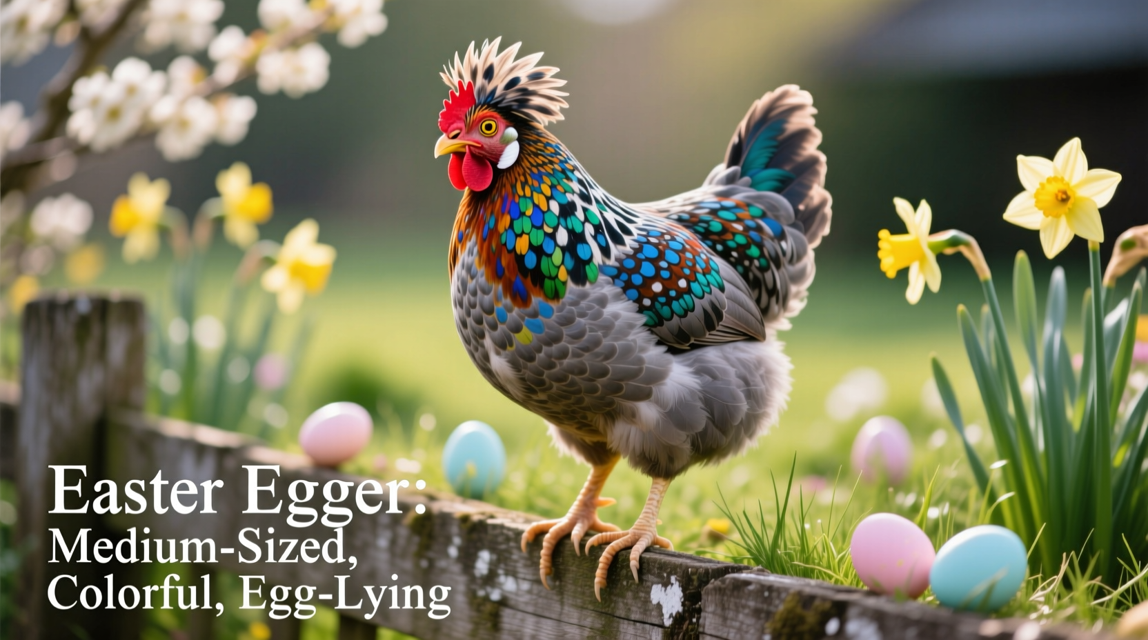 are easter eggers large chickens
