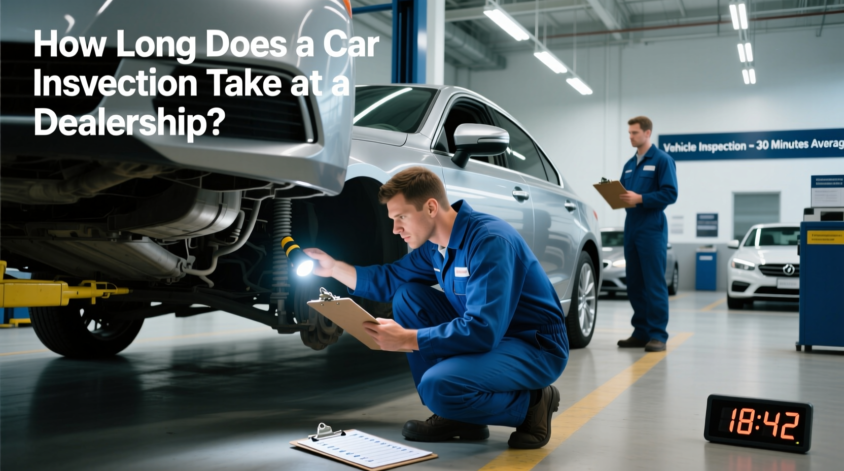how long does a car inspection take at a dealership