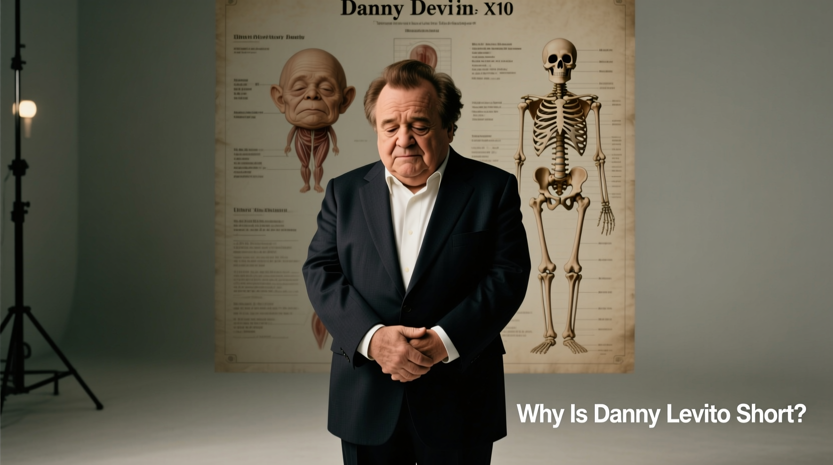 why is danny devito short exploring his height health