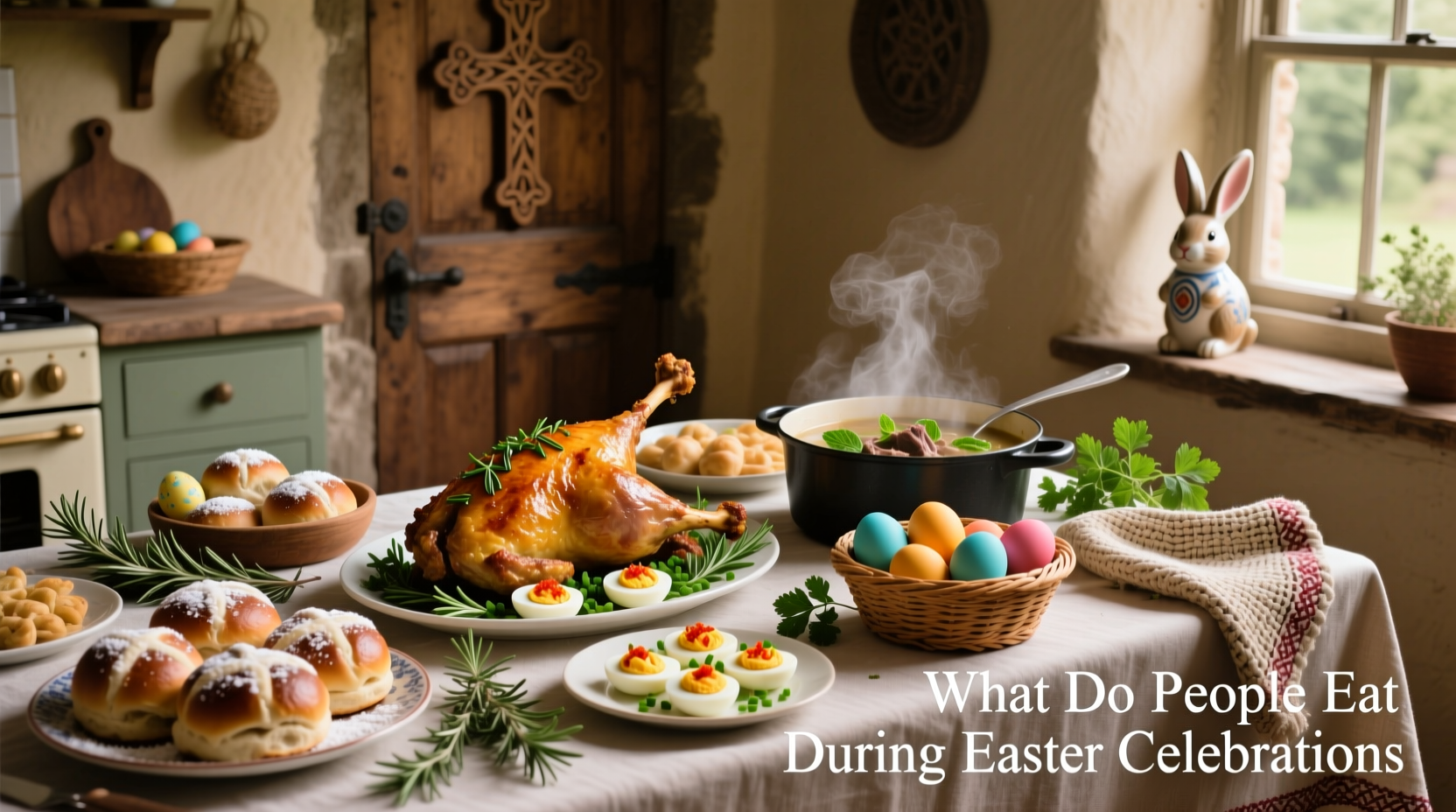 what do people eat in easter