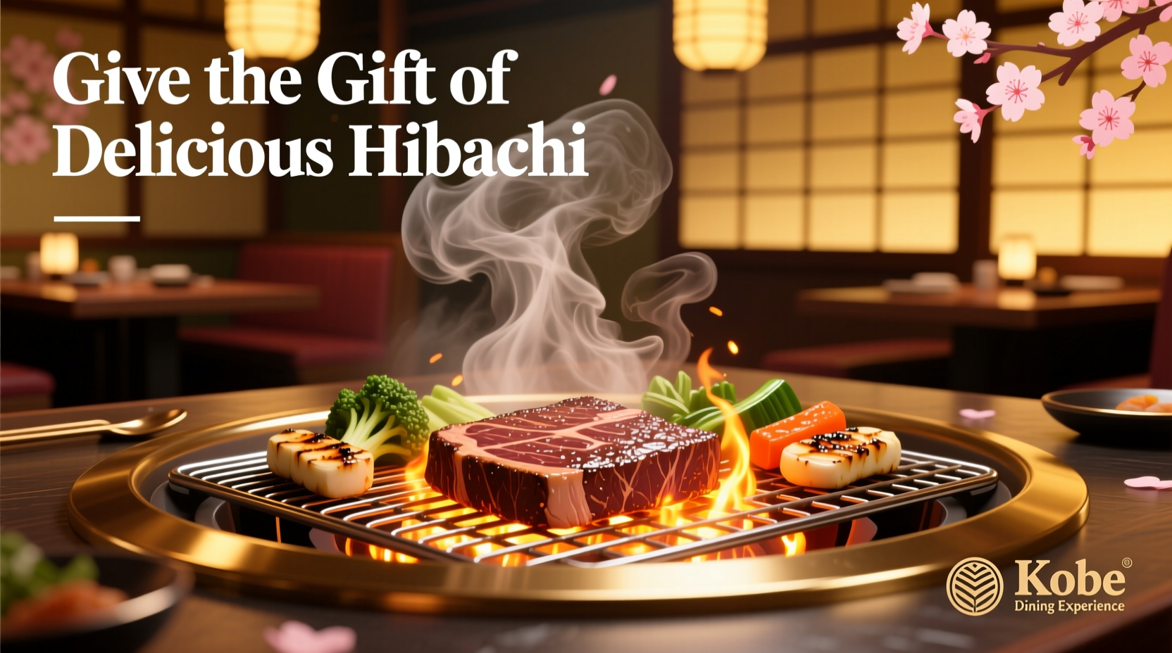 kobe gift card give the gift of delicious hibachi