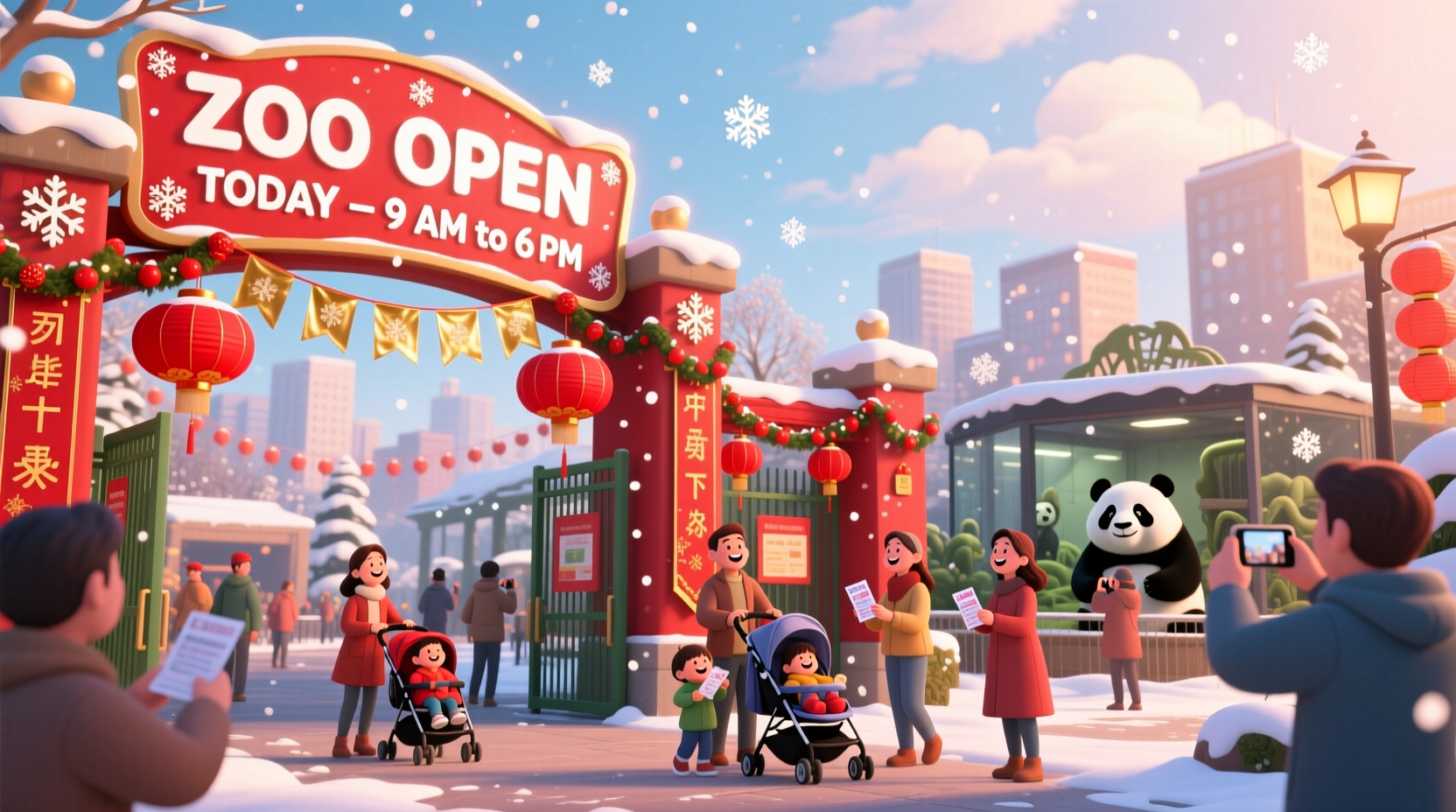 is the zoo open on new years day