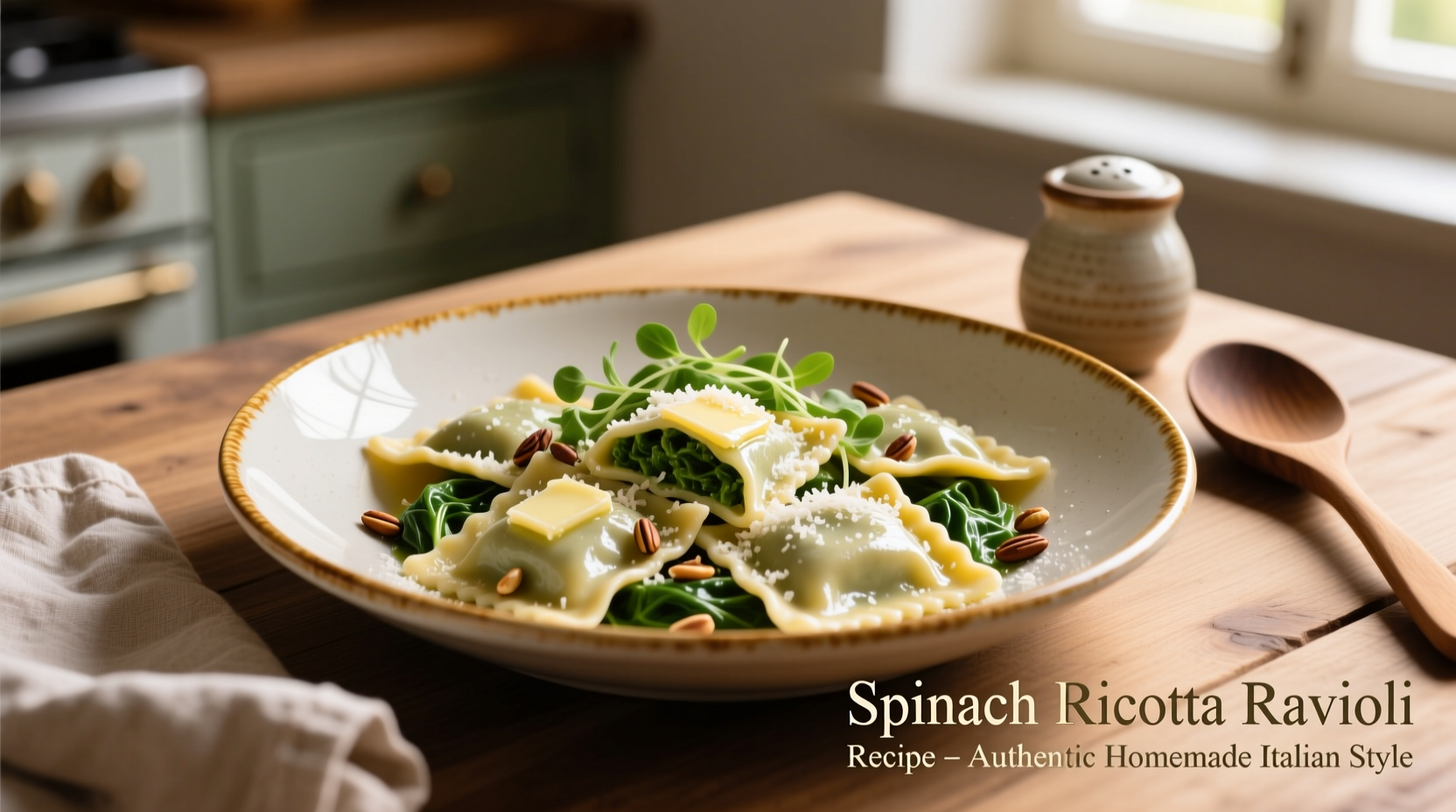 Perfect Spinach Ricotta Ravioli Recipe: Homemade Italian Delight