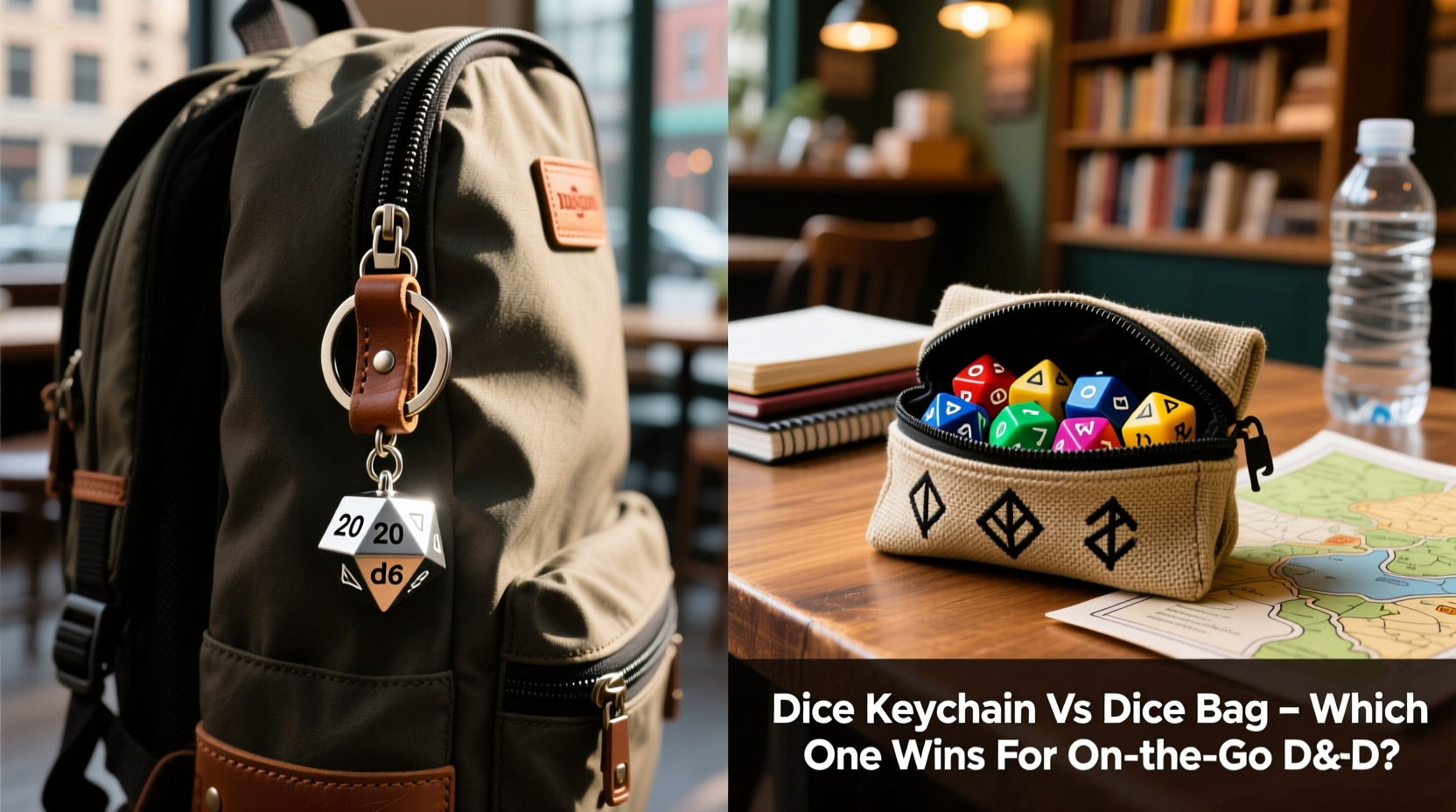 dice keychain vs dice bag which ones better for dd on the go